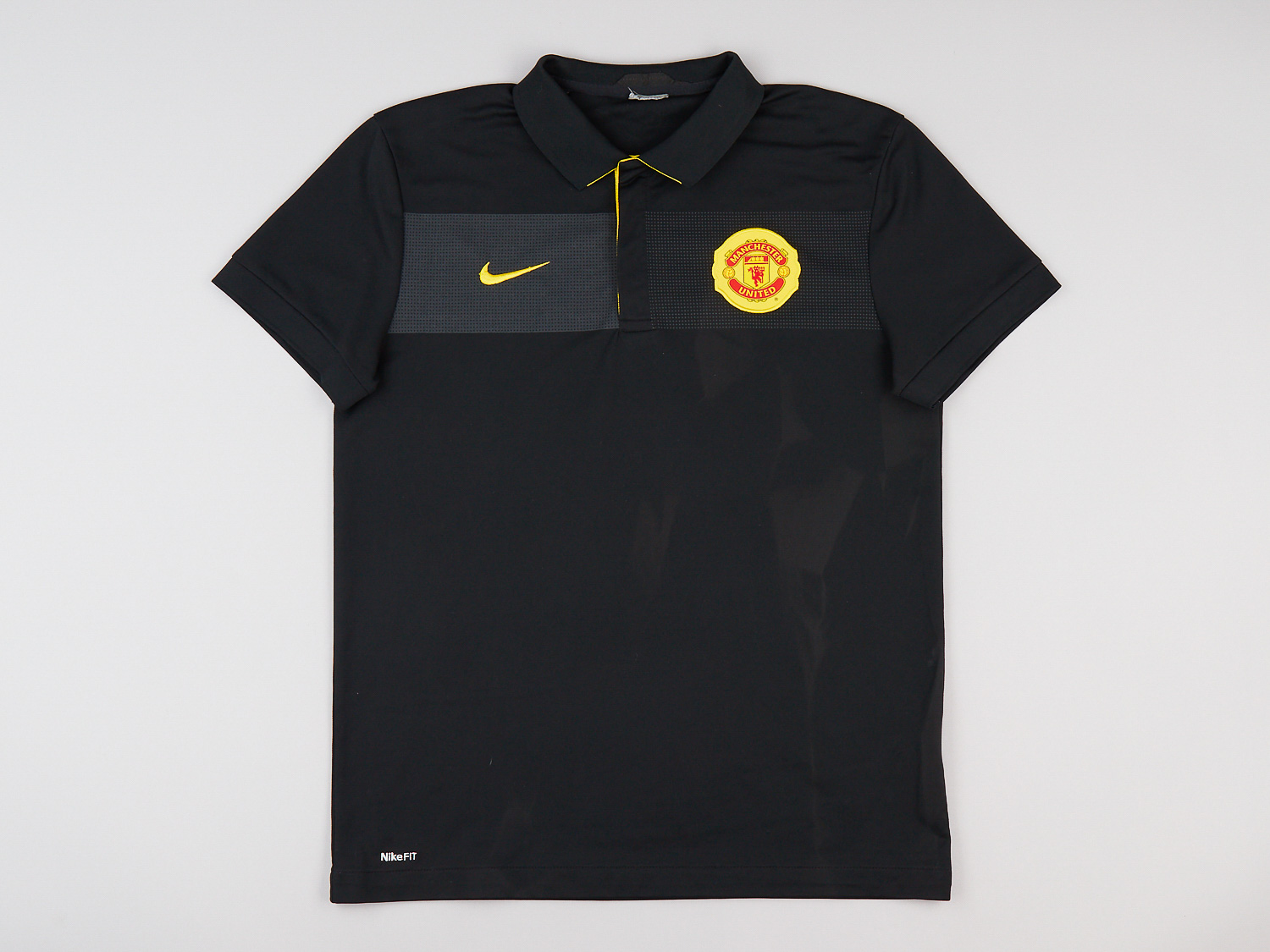 2000s Manchester United Nike Polo (Good) L
