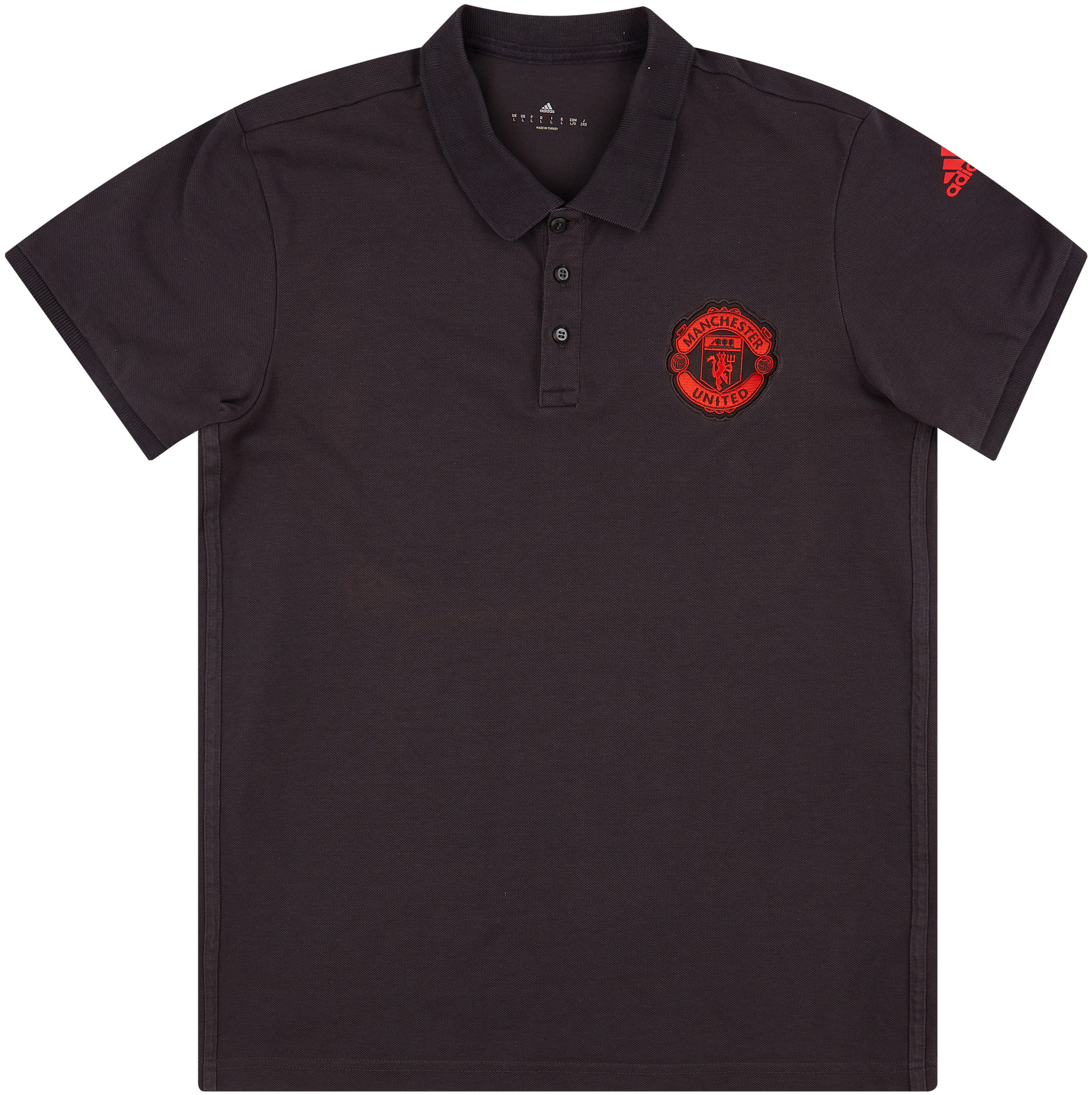 2016-17 Manchester United Polo Shirt - Excellent 9/10 - (L)