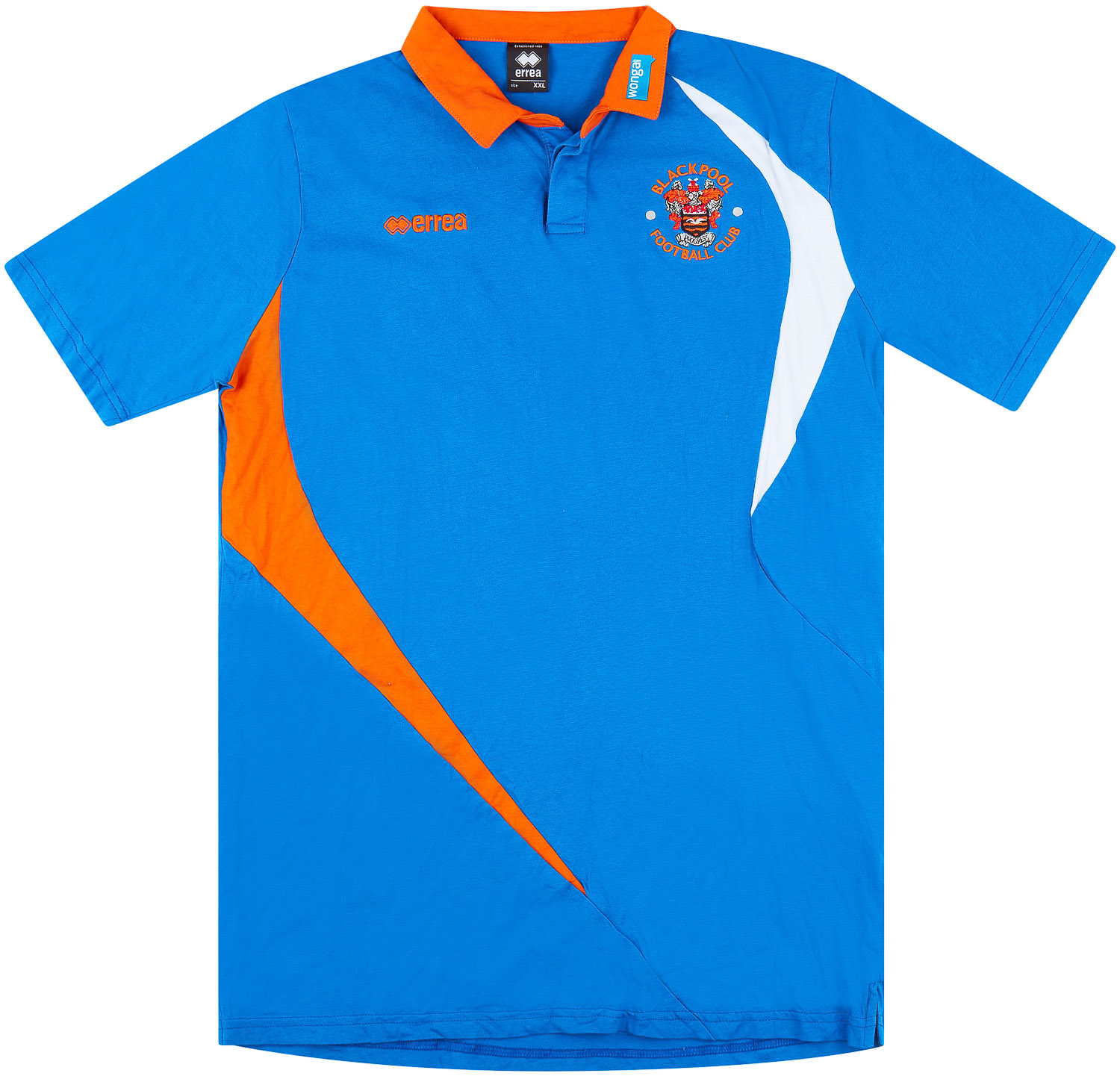 2010s Blackpool Errea Training Polo - Very Good 6/10 - (XXL)