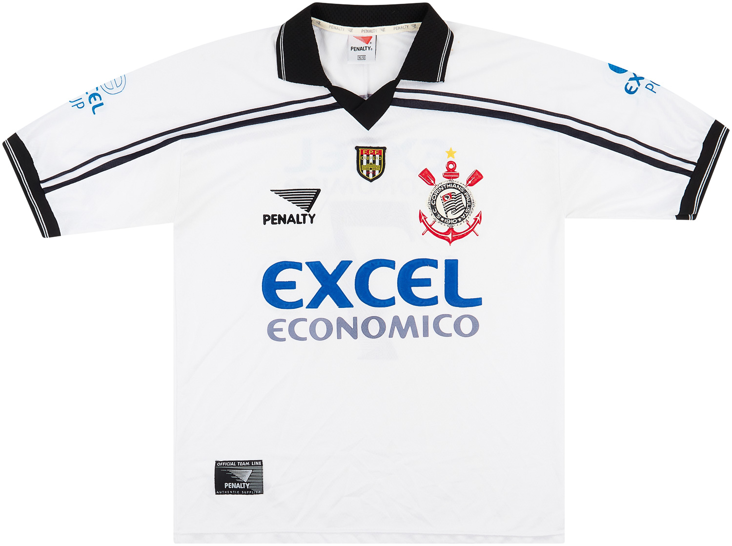 1998 Corinthians Home Shirt #7 - 6/10 - ()