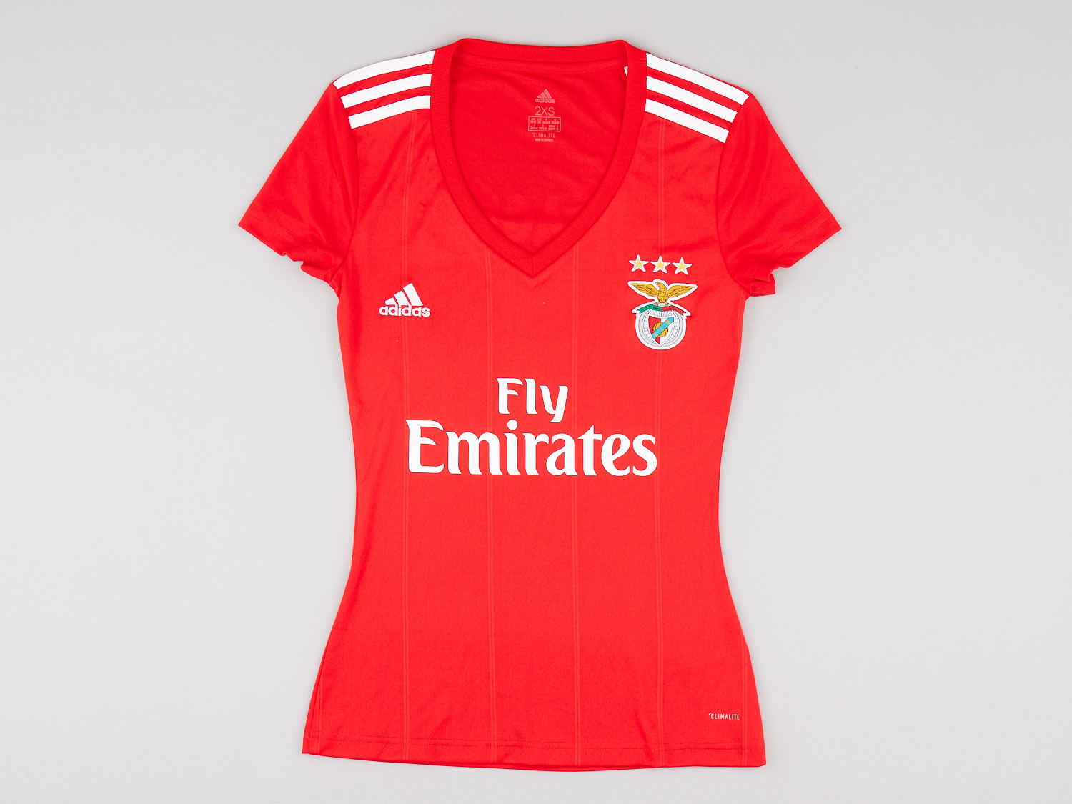 2018-19 Benfica Home Shirt Women's (XXS)