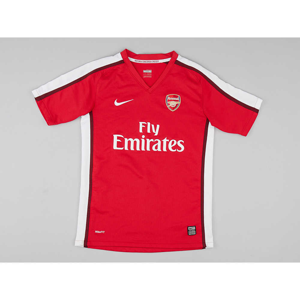 2008-09 Arsenal Home Shirt (Very Good) L.Boys