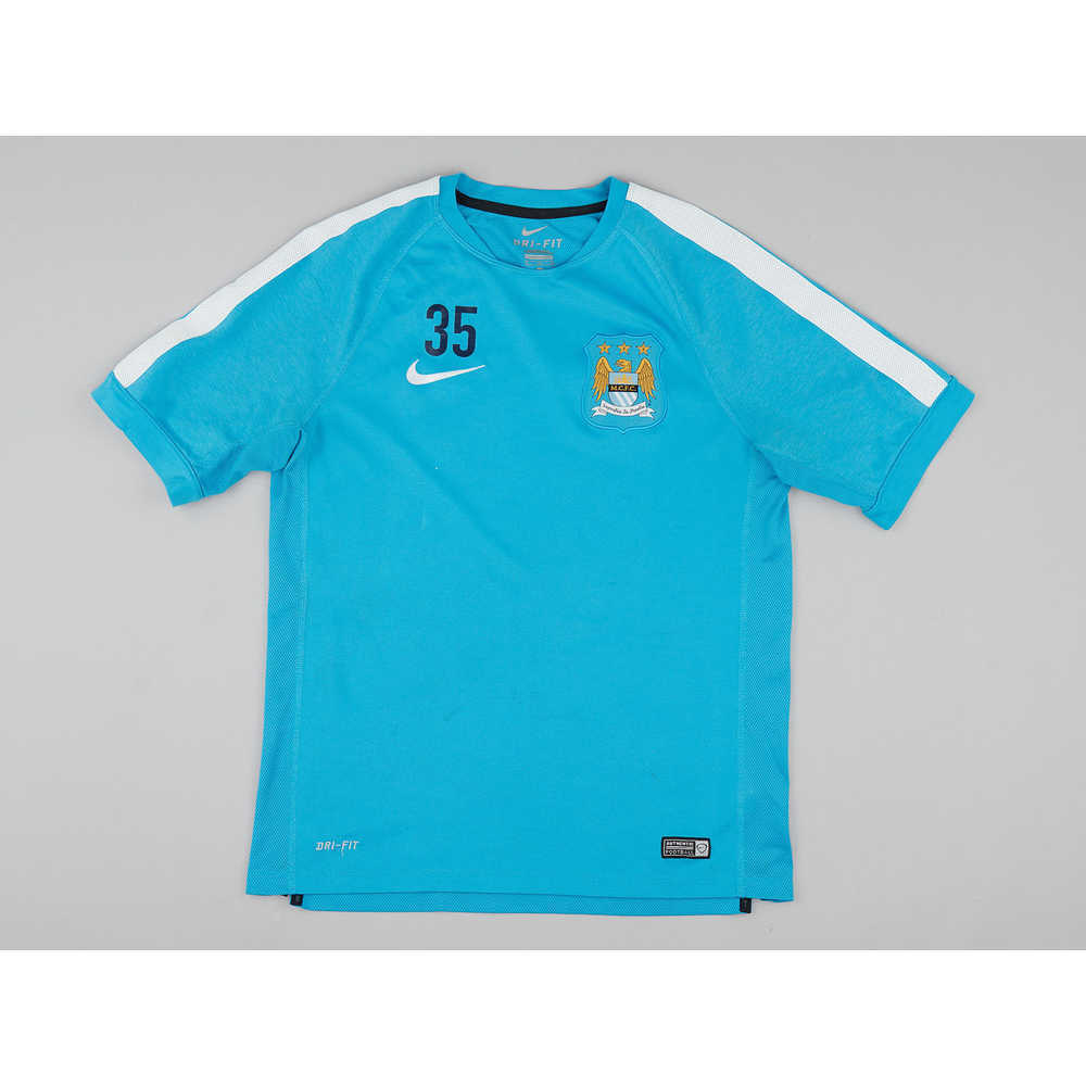 2010s Manchester City Nike Training Shirt #35 (Good) M