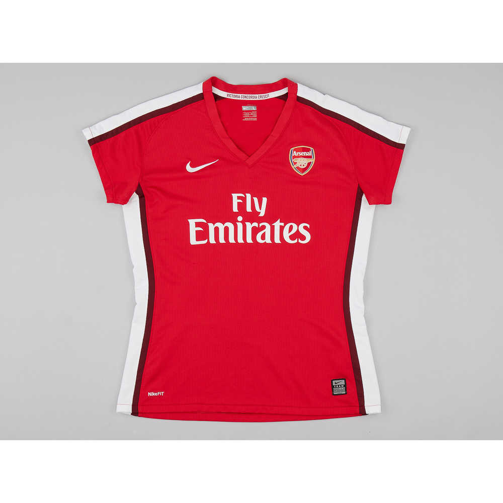 2008-09 Arsenal Home Shirt (Very Good) Women's (L)