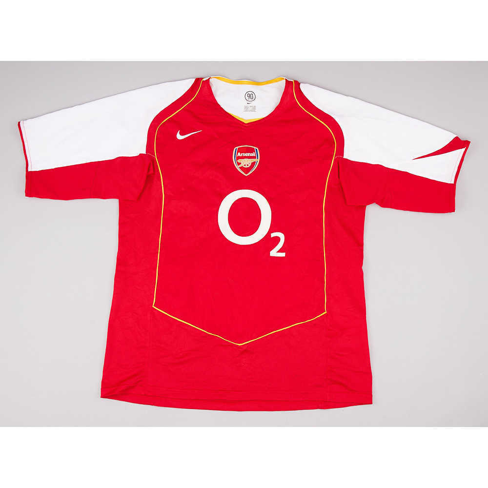 2004-05 Arsenal Home Shirt Arteta #8 (Good) XL