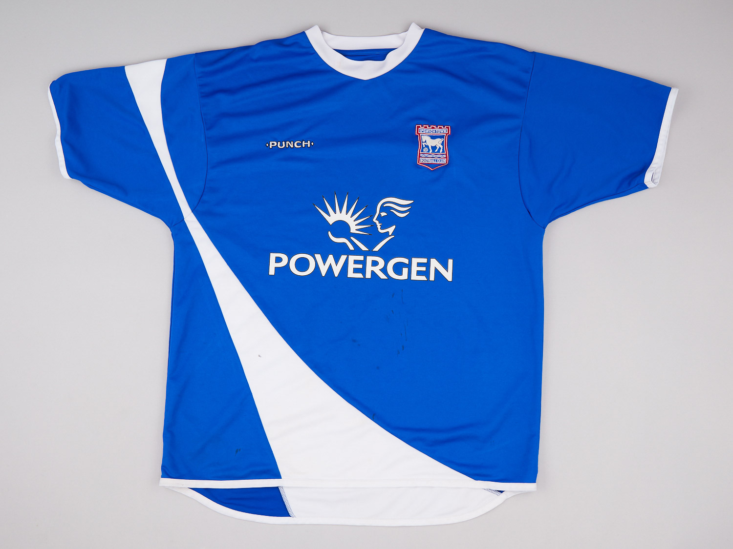 Ipswich Town Goalkeeper football shirt 2001 - 2003. Sponsored by TXU Energi