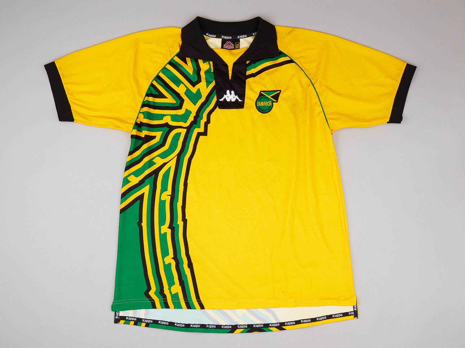 Jamaica Away Football Shirt 1998 2000