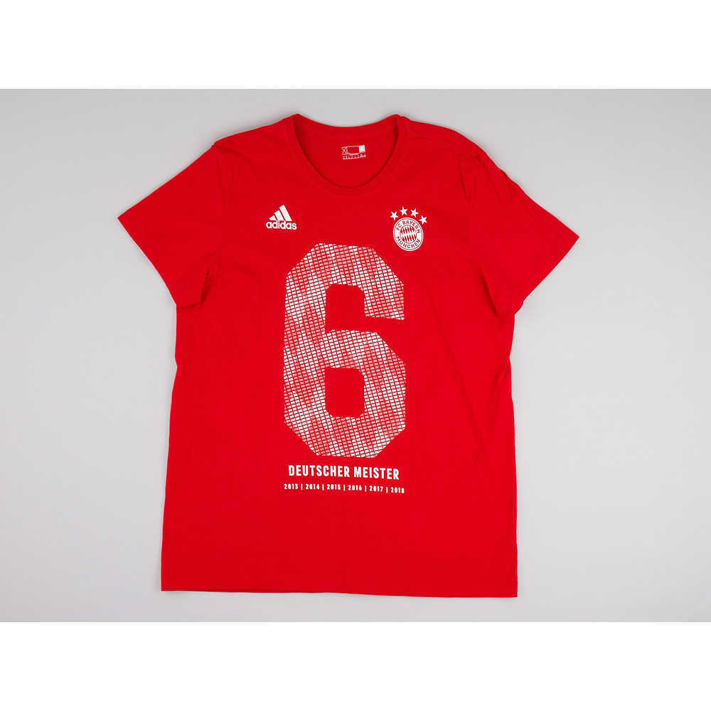 2018-19 Bayern Munich Adidas 'Deutcher Meister' Fan Tee (Very Good) XL