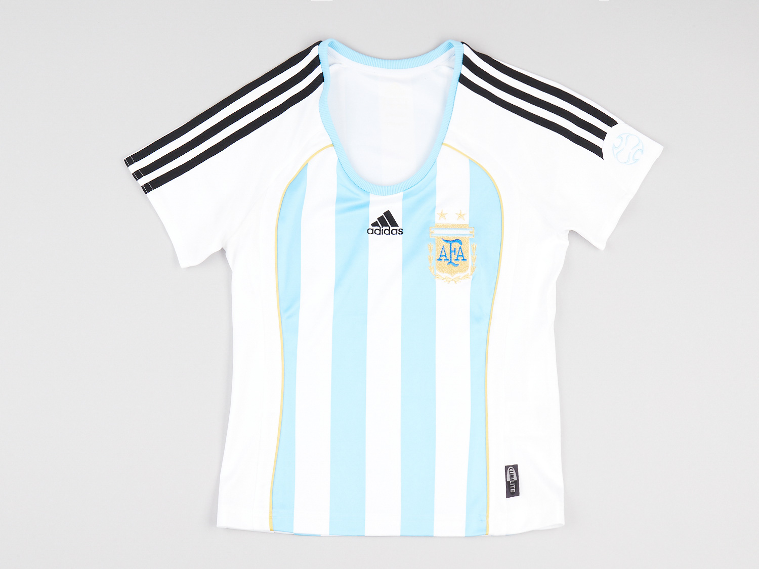 Argentina 2005-07 Home Shirt Messi #19 (Excellent) L