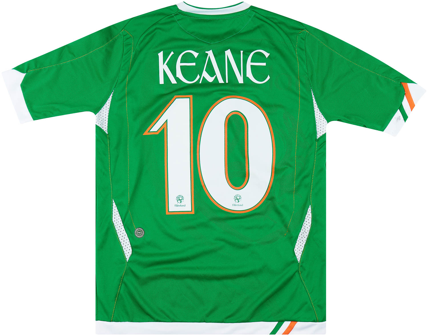 2006-08 Ireland Home Shirt Keane #10 - Very Good 7/10 - (L.Boys)