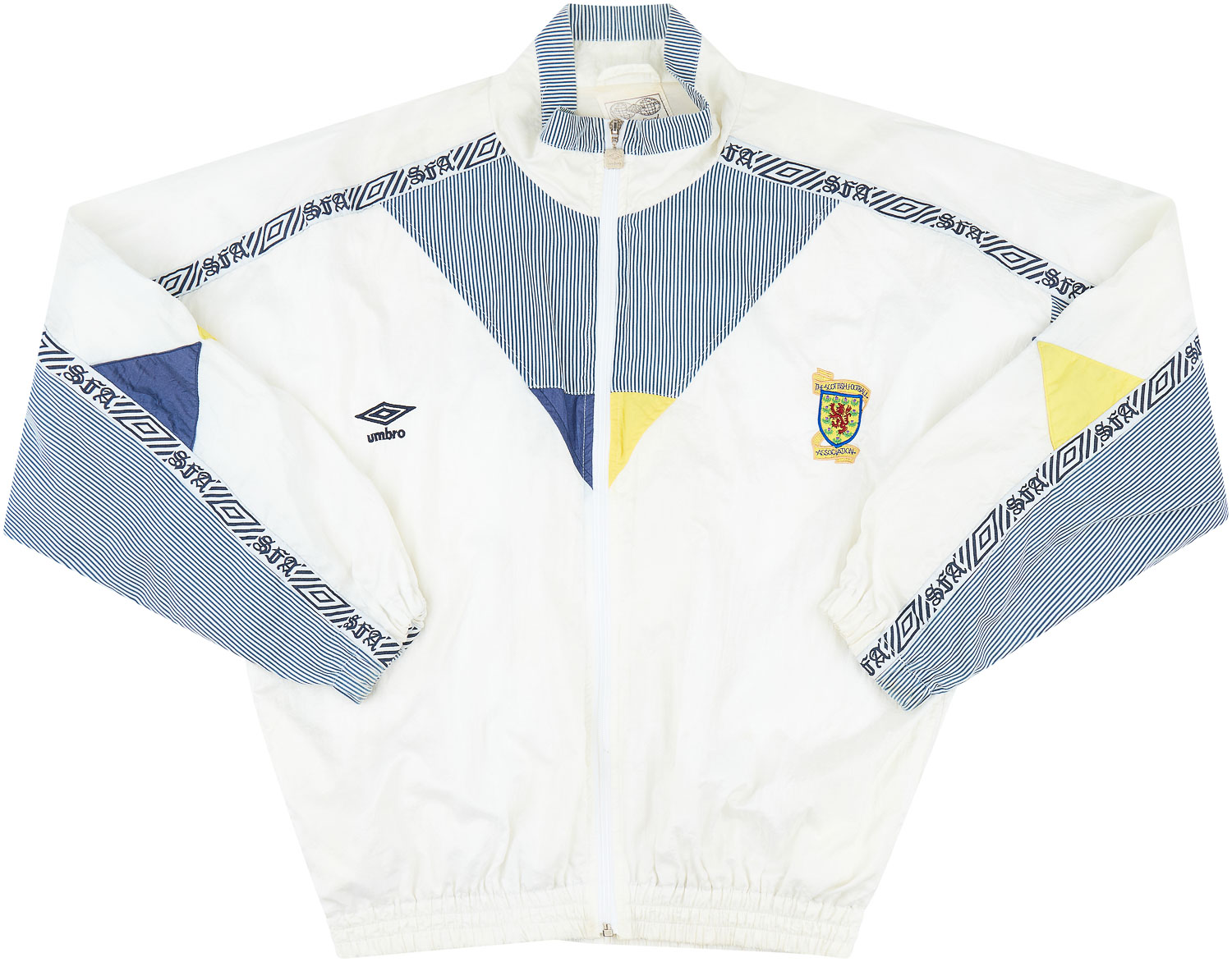 1990-92 Scotland Umbro Track Jacket (Excellent) L