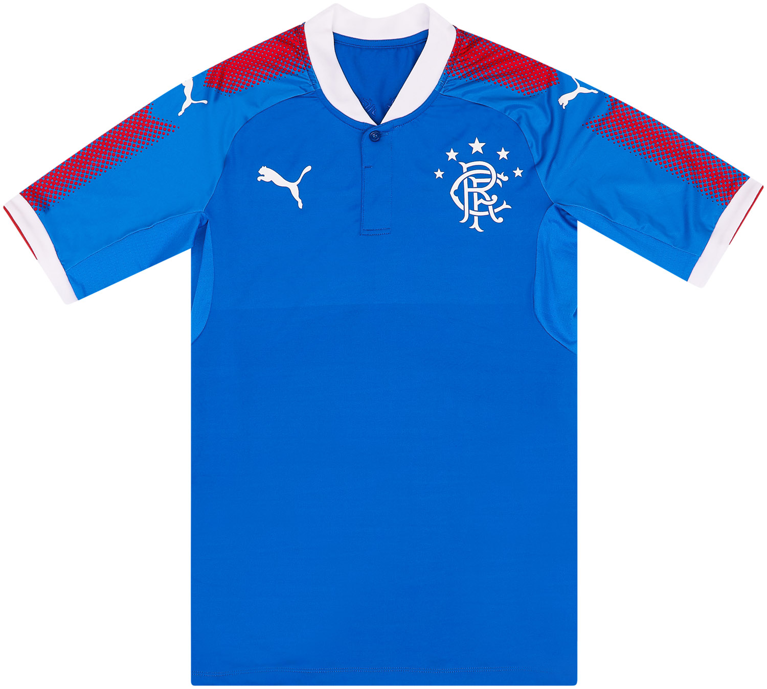 2016-17 Rangers Home Prototype Player Issue Shirt - 8/10 - ()
