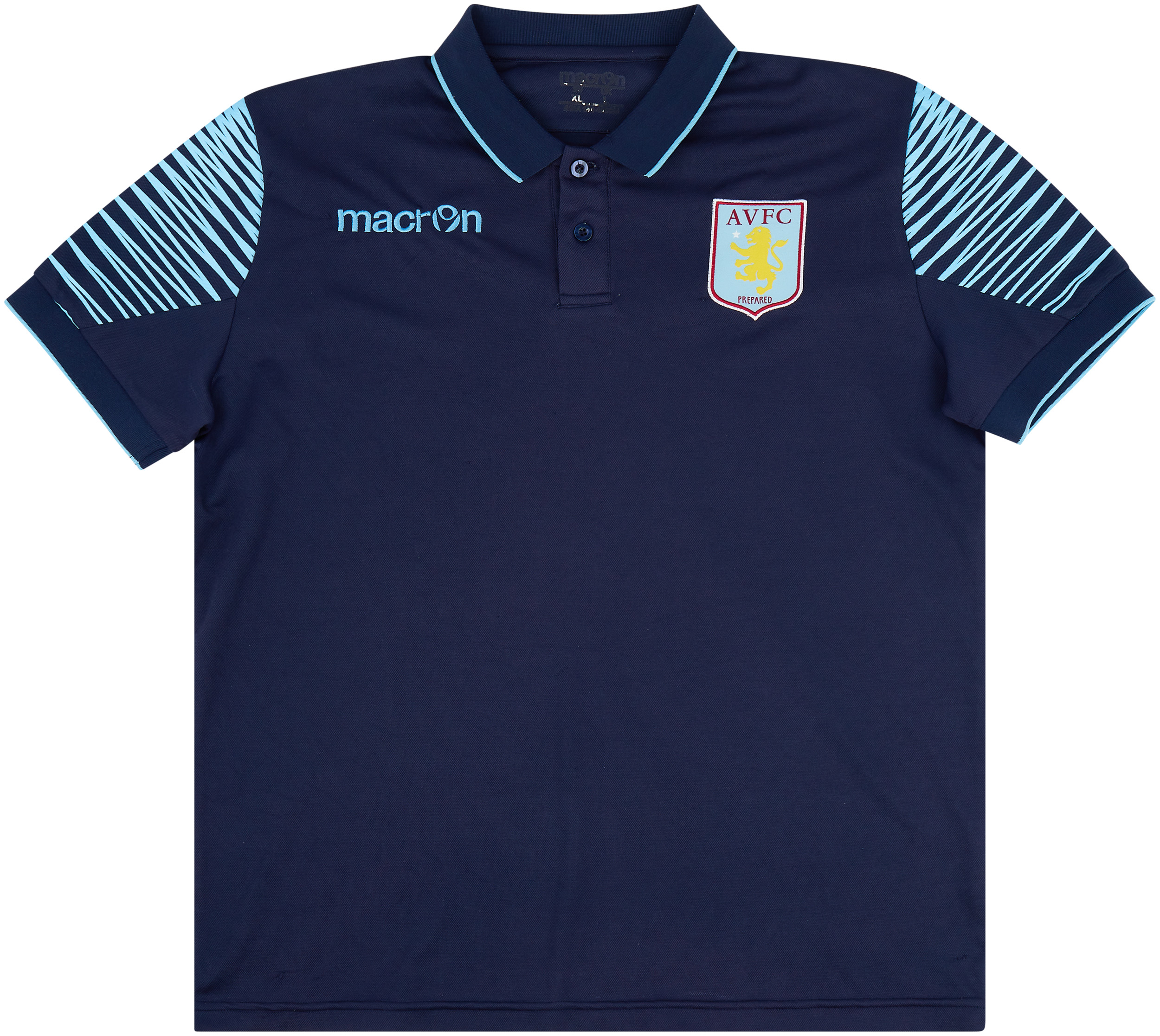 2015-16 Aston Villa Macron Polo Shirt - Very Good 7/10 - (XL)