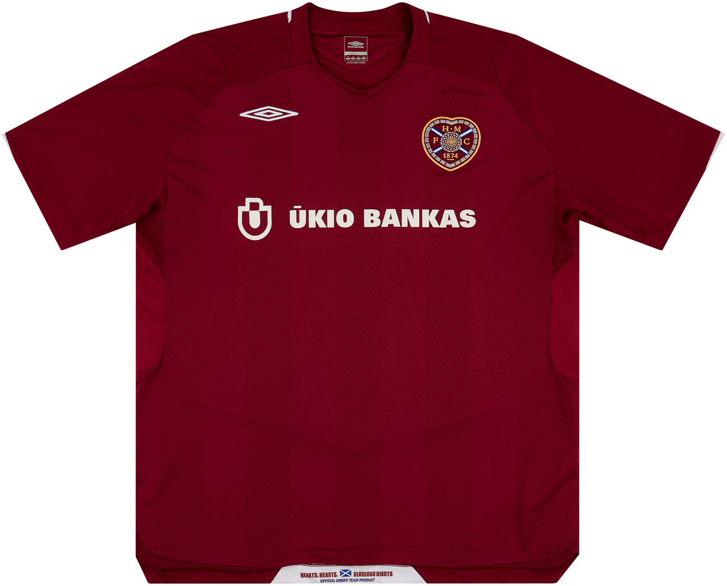 2008-09 Heart Of Midlothian (Hearts) Home Shirt - 8/10 - ()
