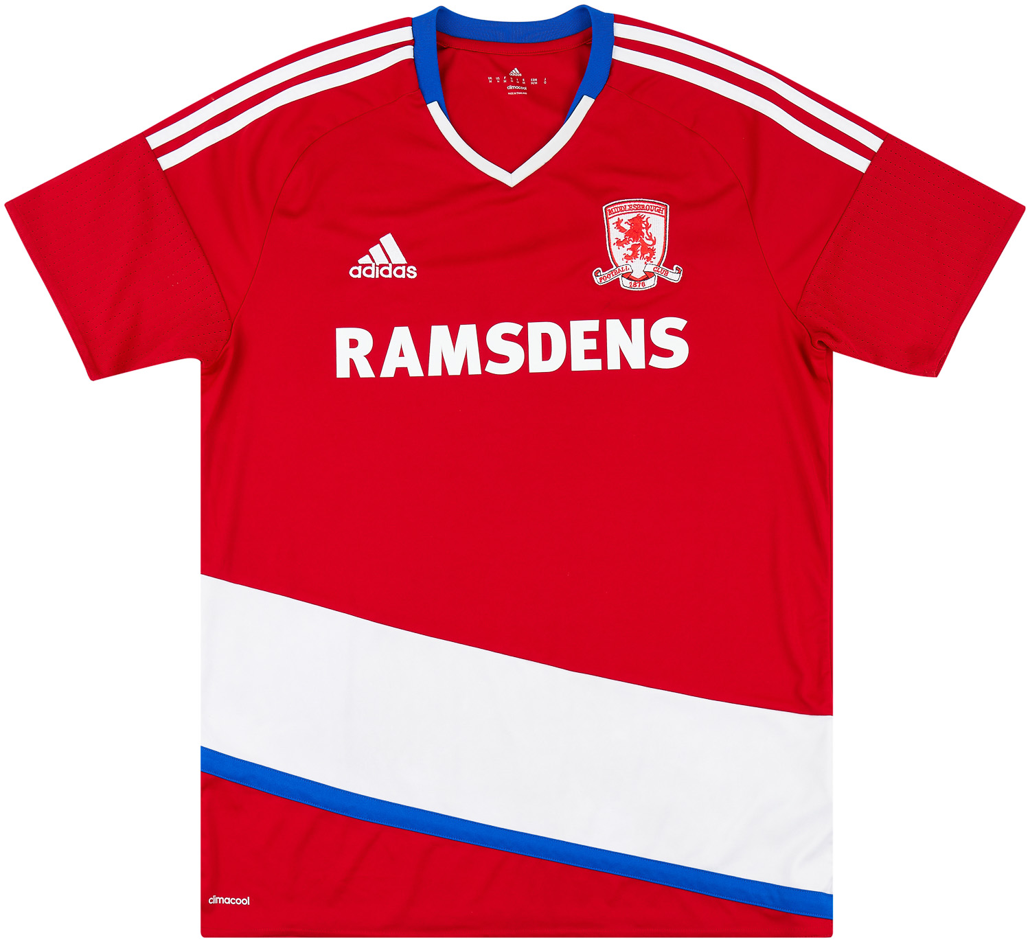 2016-17 Middlesbrough Home Shirt - 8/10 - ()
