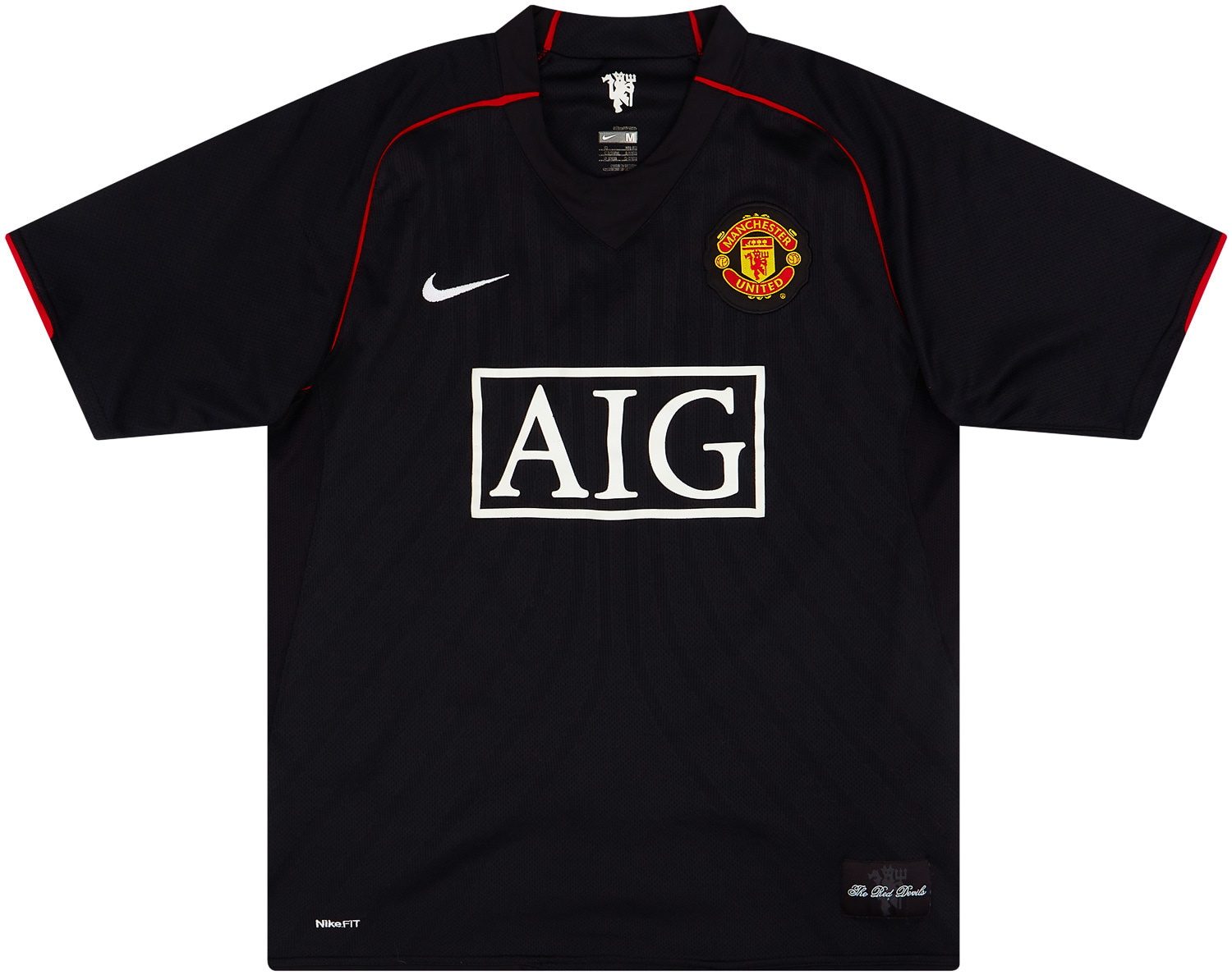 2007-08 Manchester United Away Shirt - Fair 4/10 - (M)