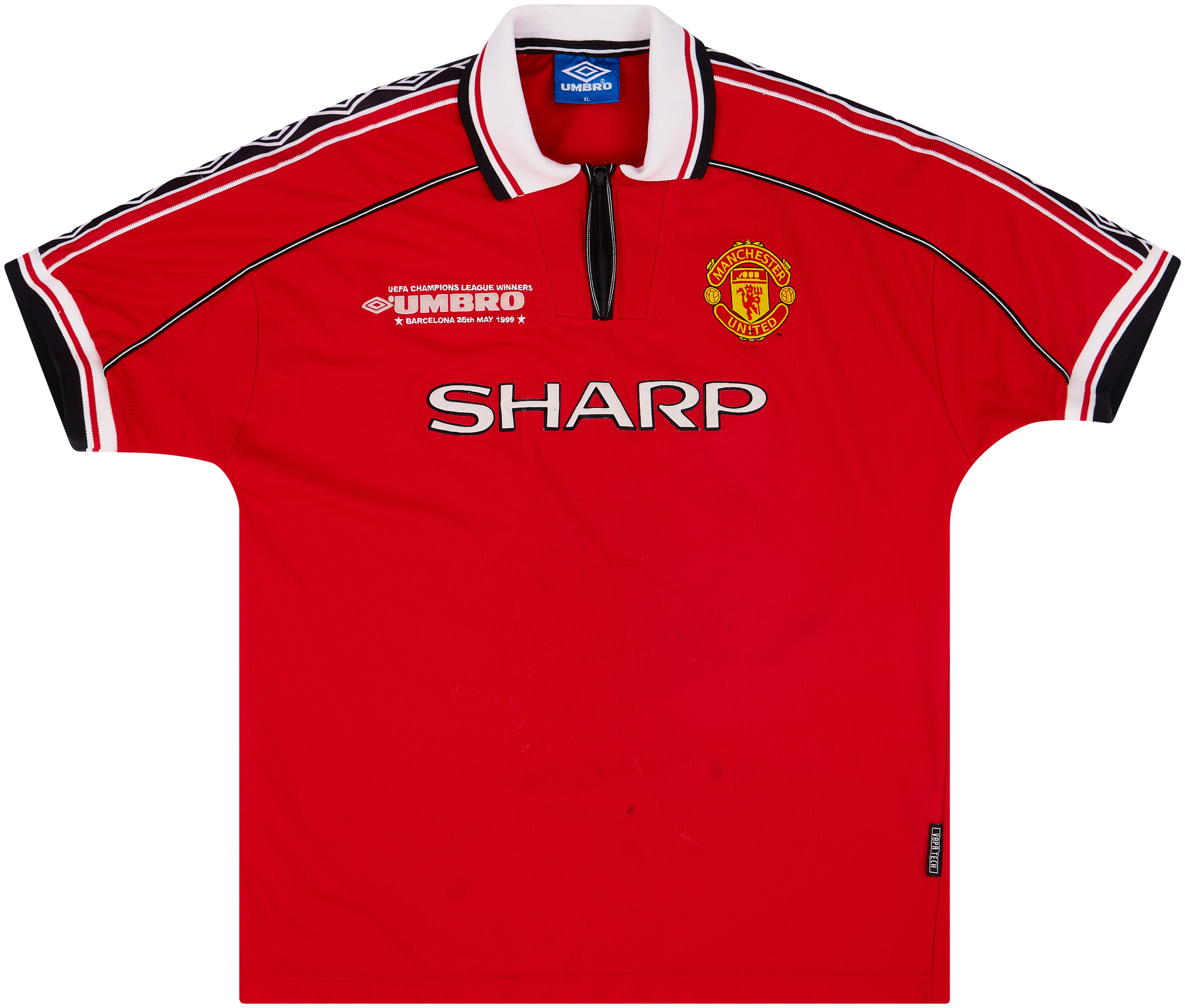 1998-00 Manchester United 'Champions League Winners' Home Shirt - 5/10 - ()