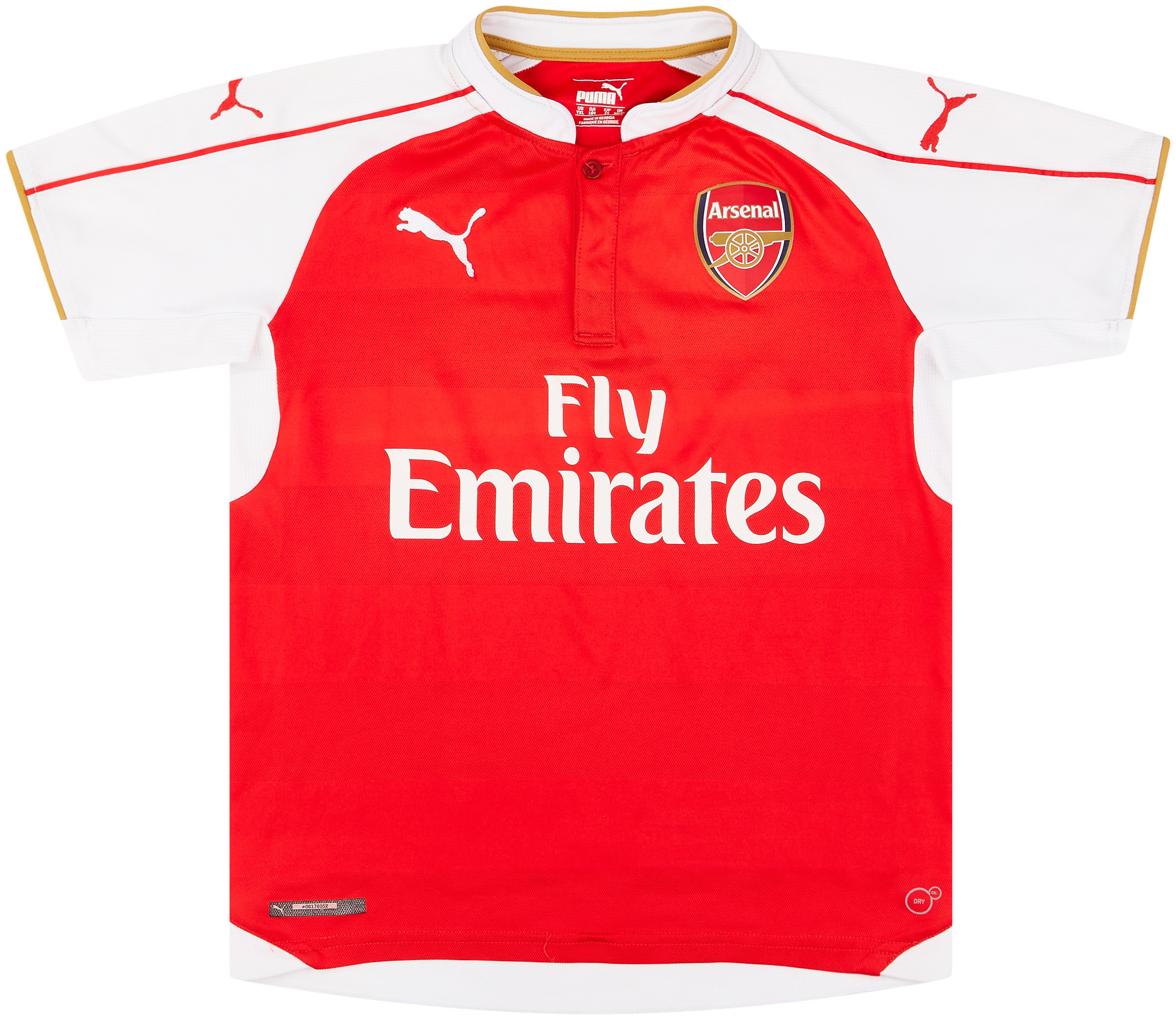 2015-16 Arsenal Home Shirt - 7/10 - (YXL)