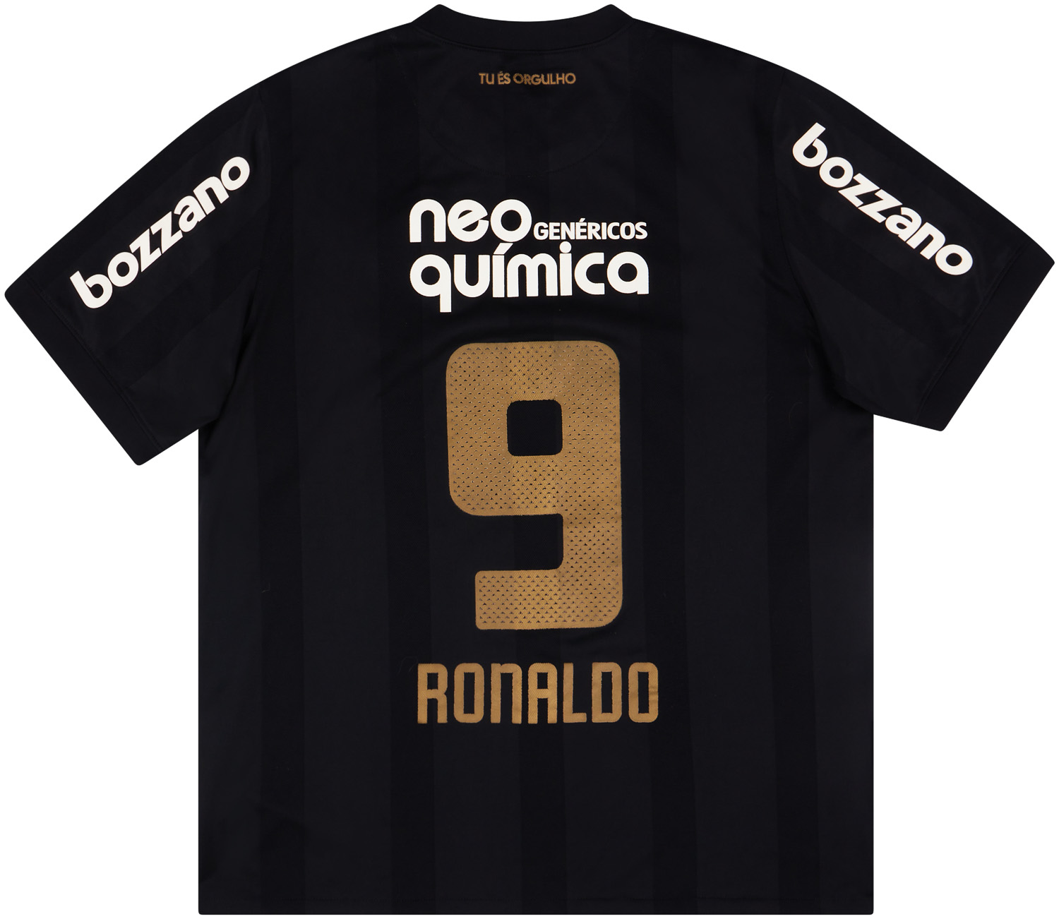 Ronaldo's Corinthians Signed Match Shirt, 2009/10 - CharityStars