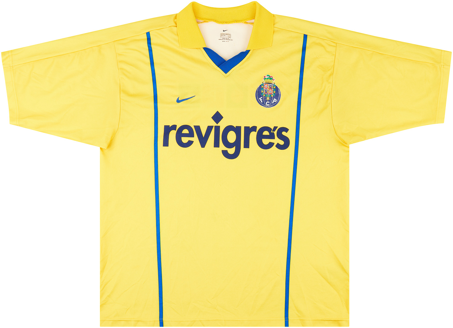 Porto Away football shirt 1997 - 1999. Sponsored by Revigres