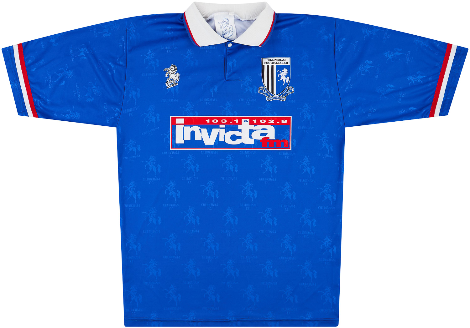 1996-97 Gillingham Home Shirt - 9/10 - ()