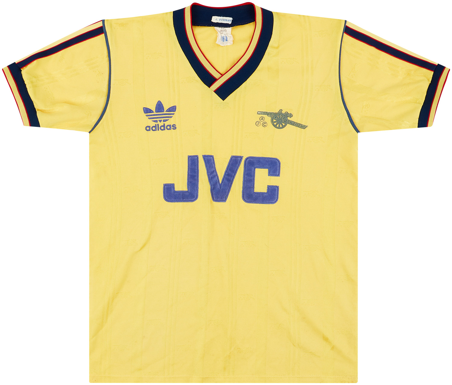 1986 arsenal shirt