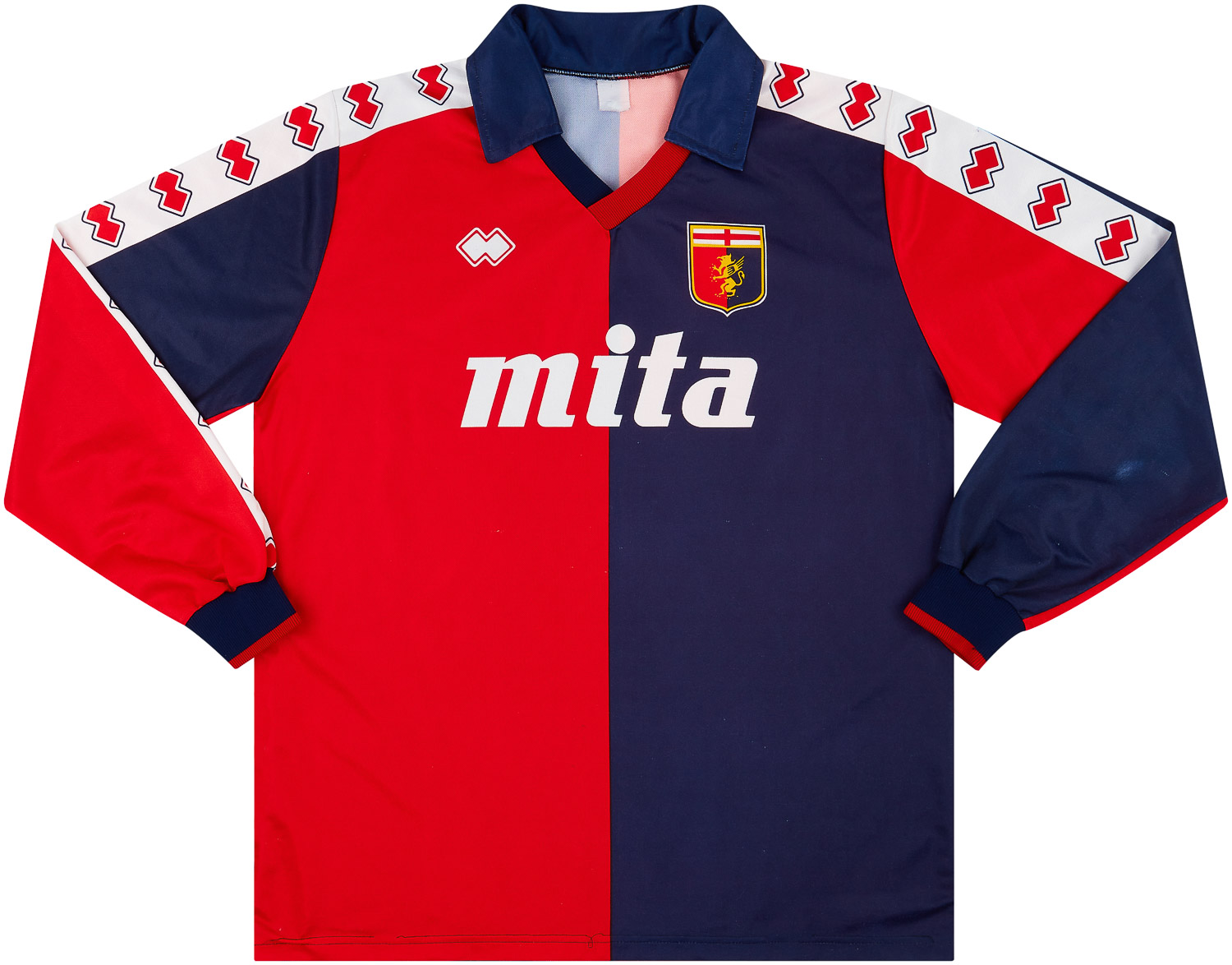 1989-90 Genoa Home Shirt - 8/10 - ()