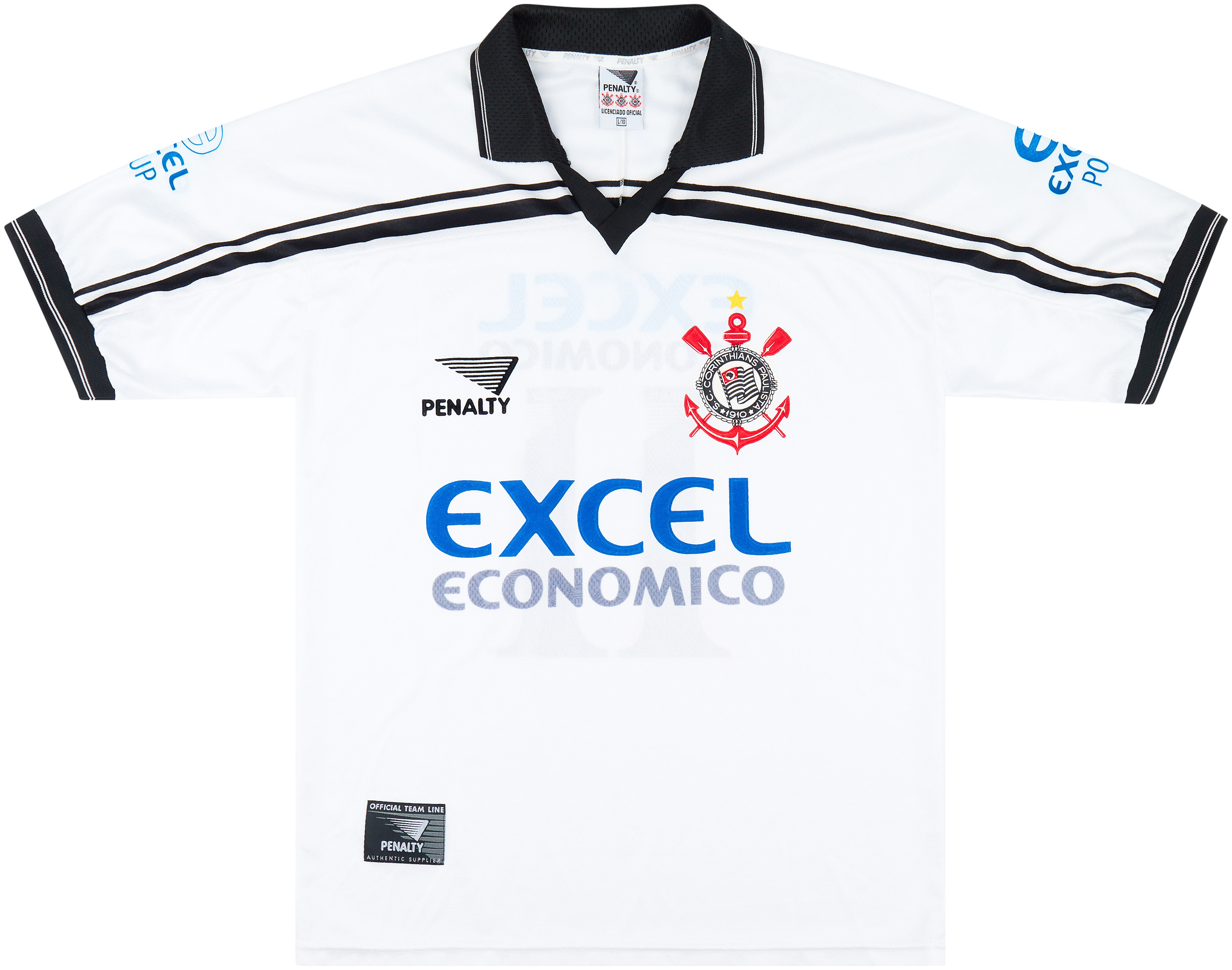 1998 Corinthians Home Shirt #11 - 9/10 - ()