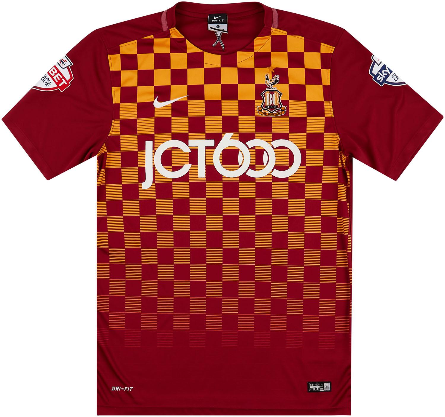 Bradford City  home baju (Original)