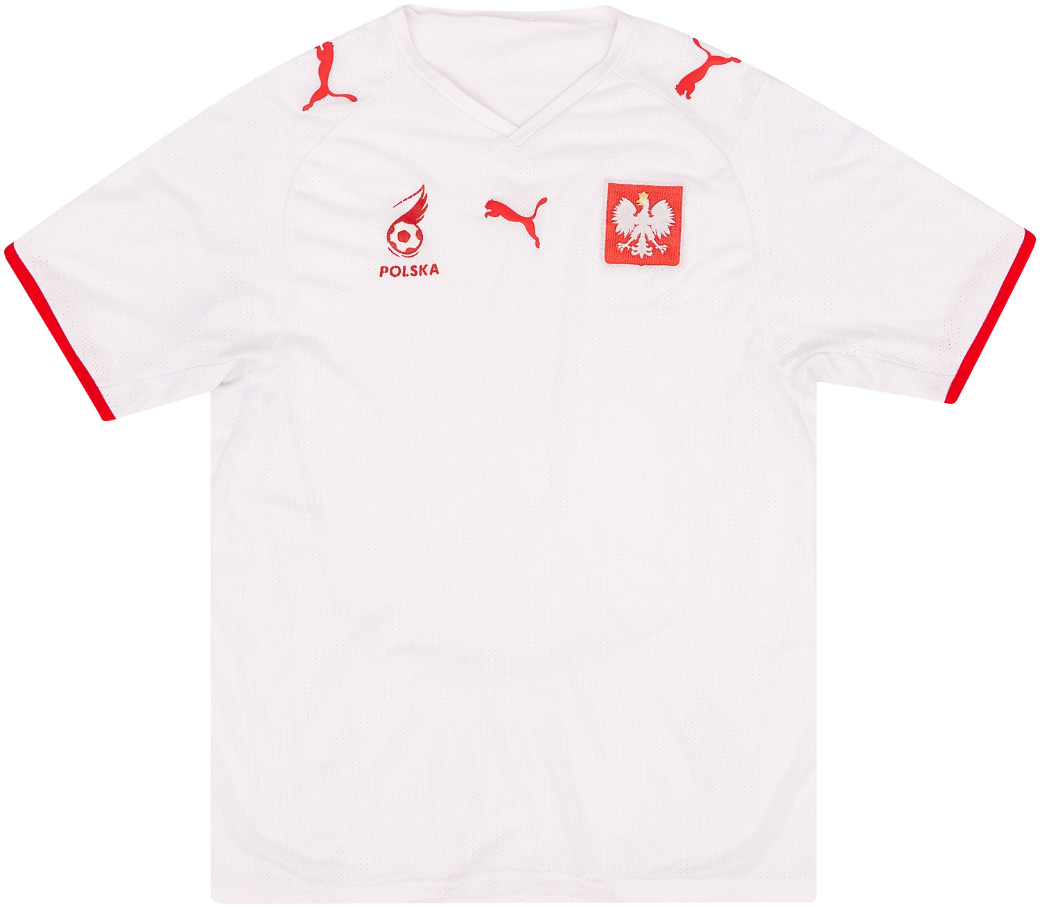 2008 Poland Home Shirt - 7/10 - ()