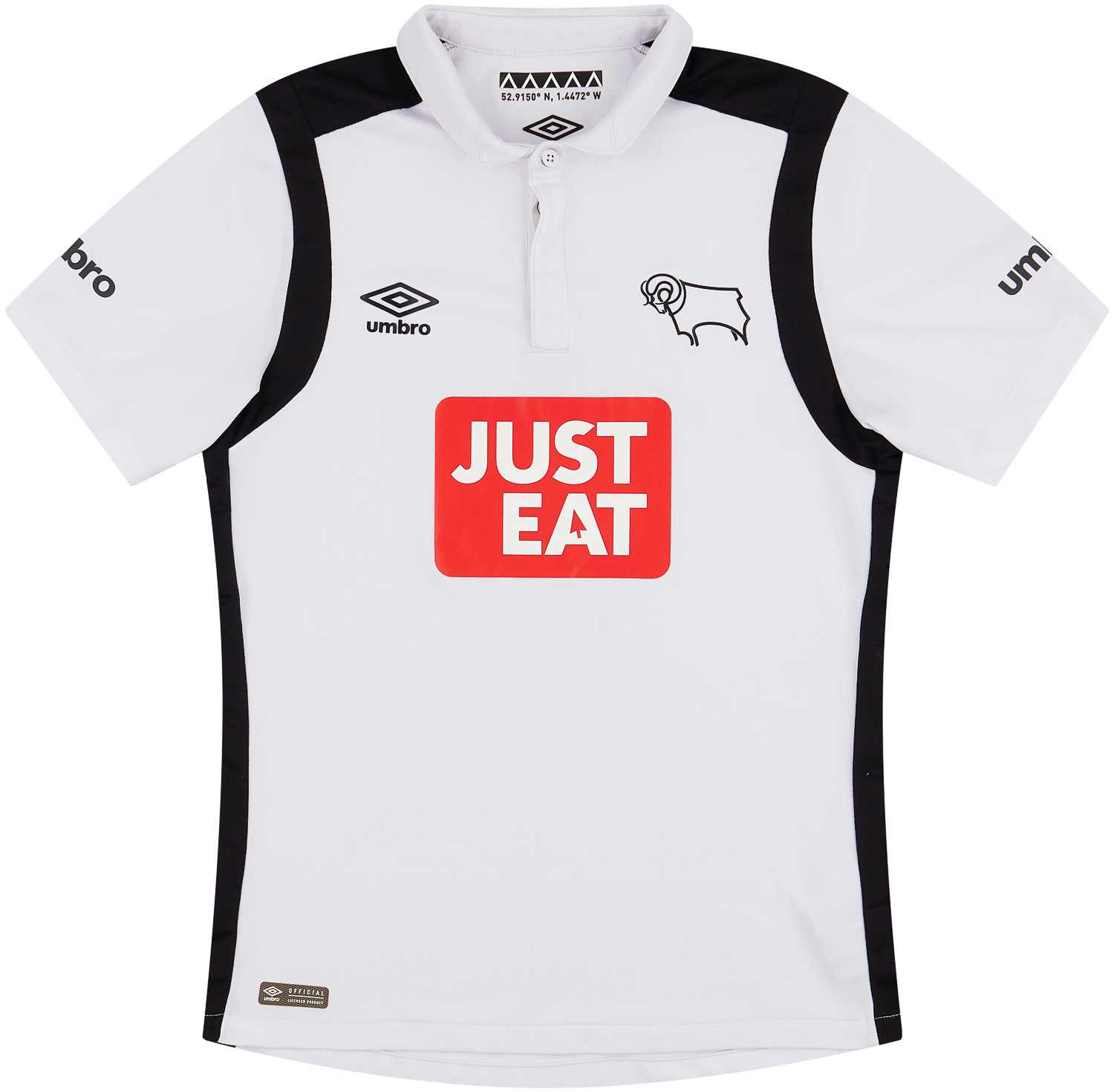 2016-17 Derby County Home Shirt - 8/10 - ()