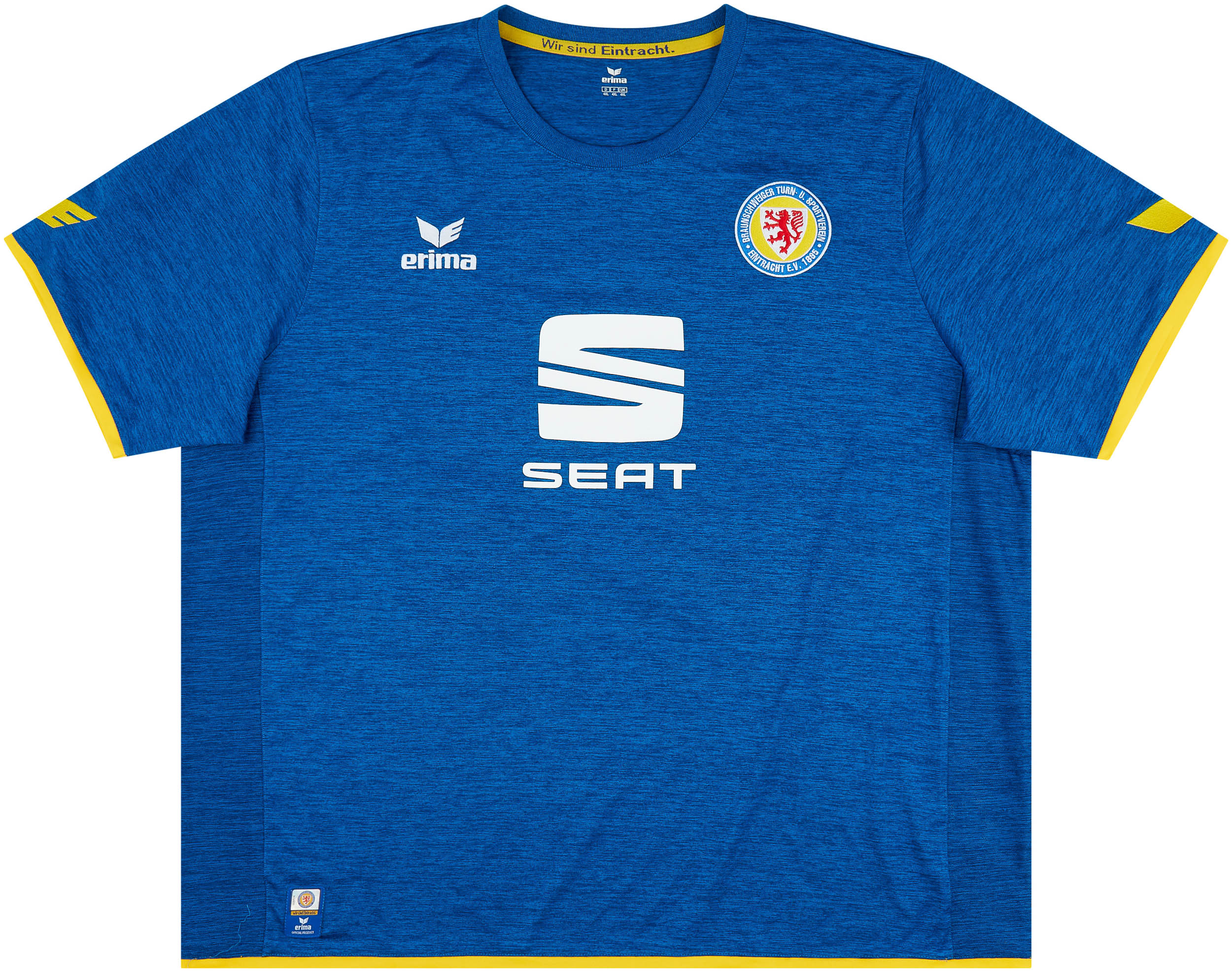 201718 Eintracht Braunschweig Away Shirt Excellent 9/10 (4XL)
