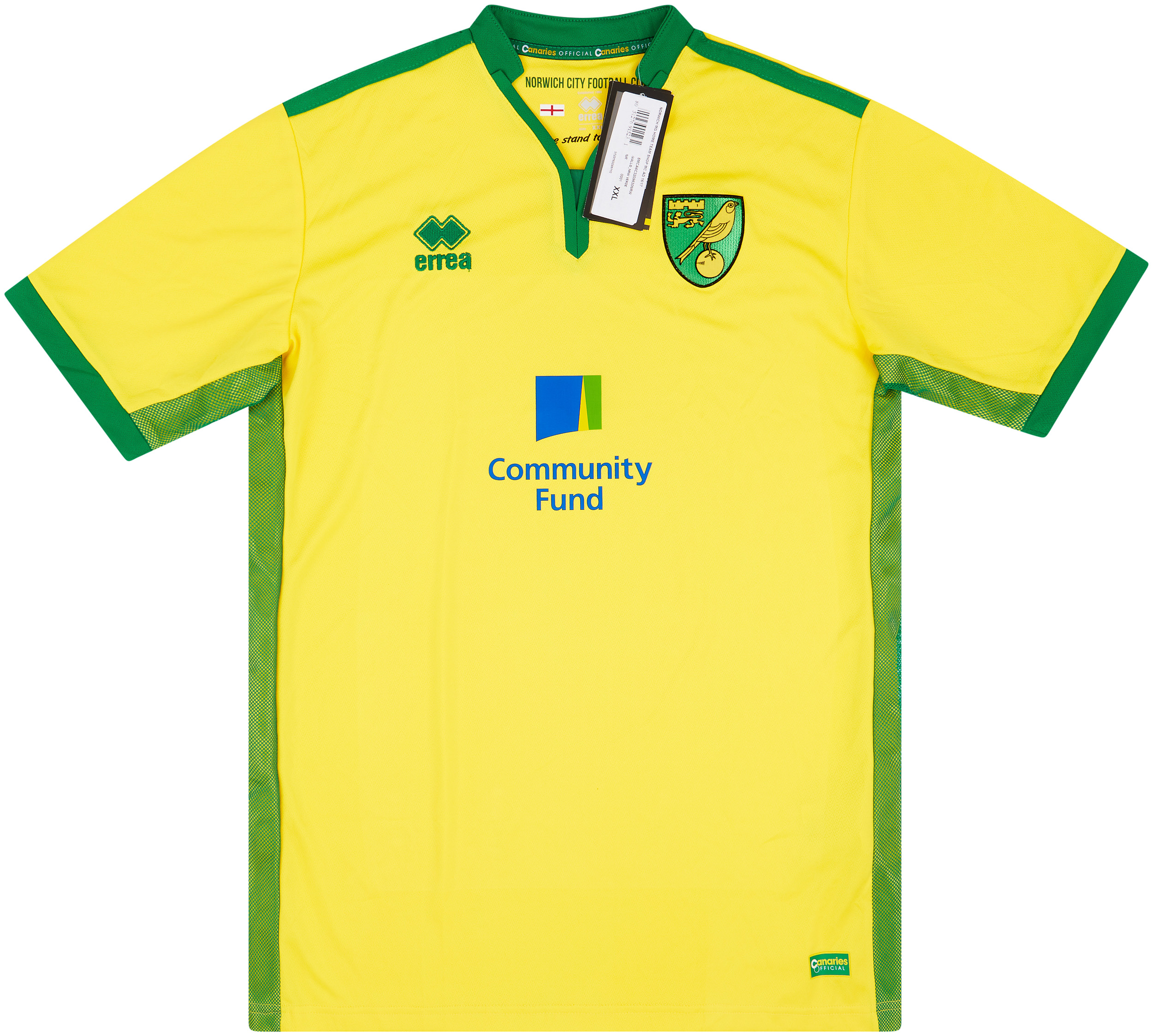 2016-17 Norwich City Home Shirt ()