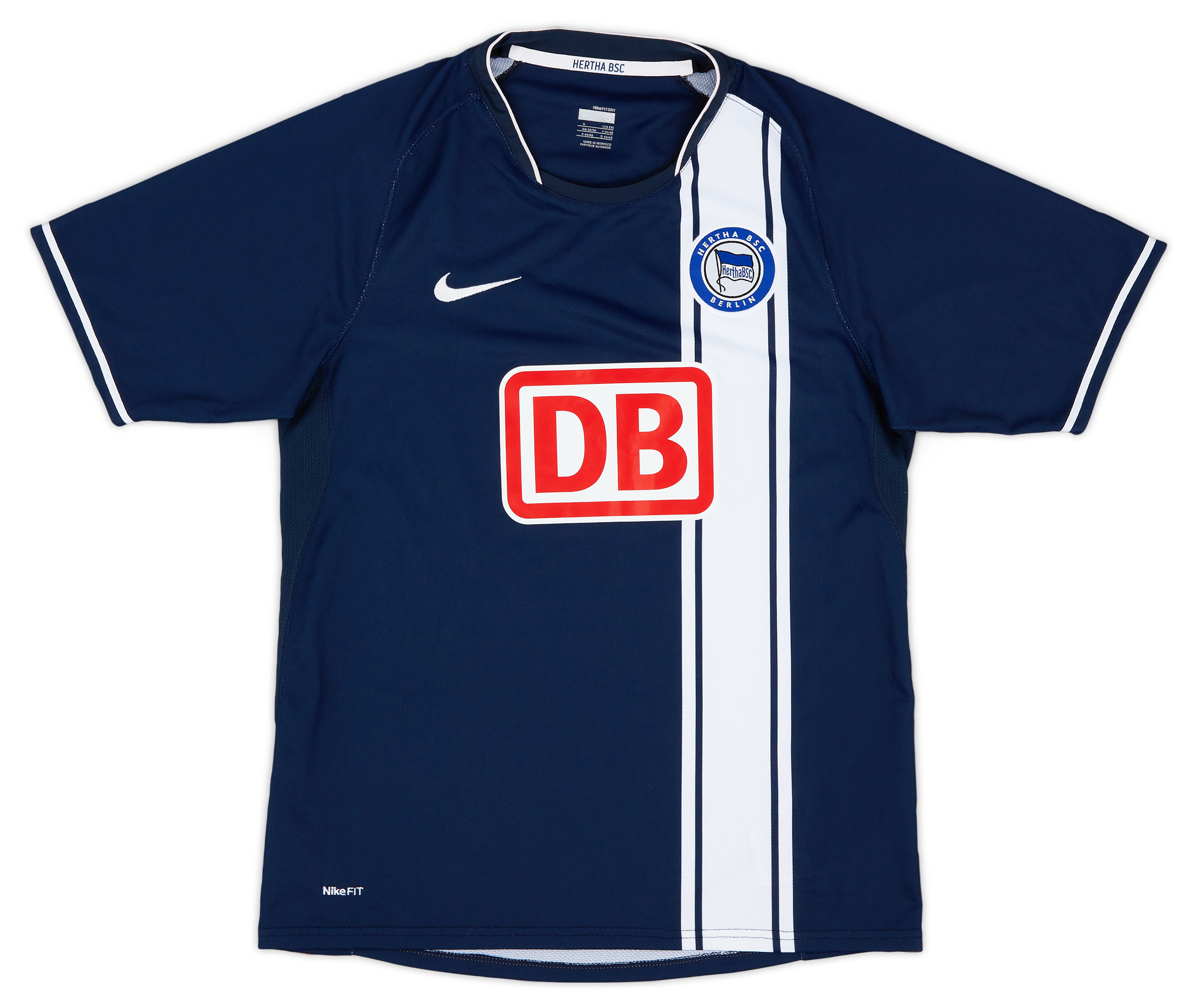 Hertha (BSC Berlin) 2001-02 Home Shirt (Excellent) M – Classic Football Kit