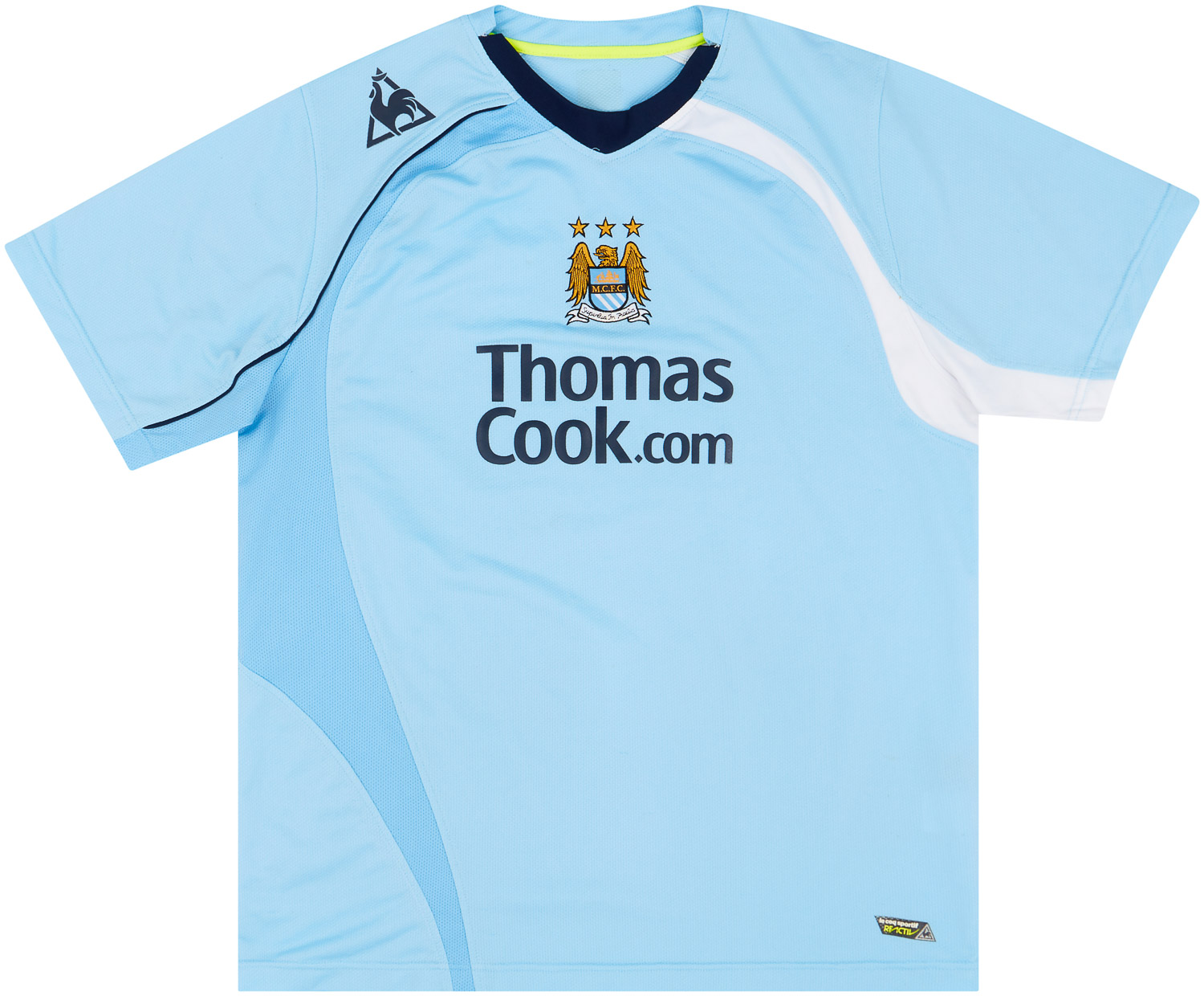 2008-09 Manchester City Home Shirt - Very Good 6/10 - (L)