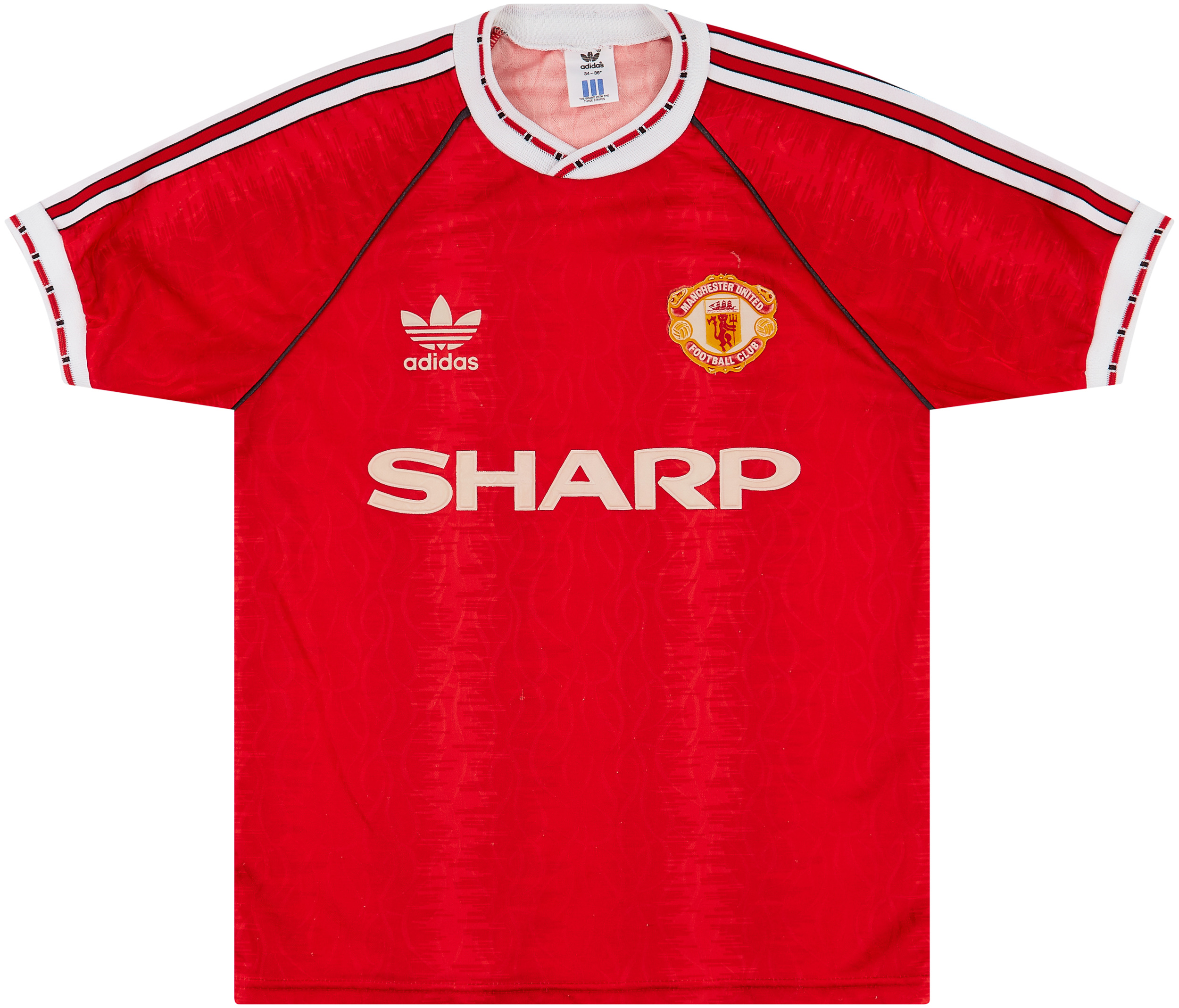 1990-92 Manchester United Home Shirt - 6/10 - ()