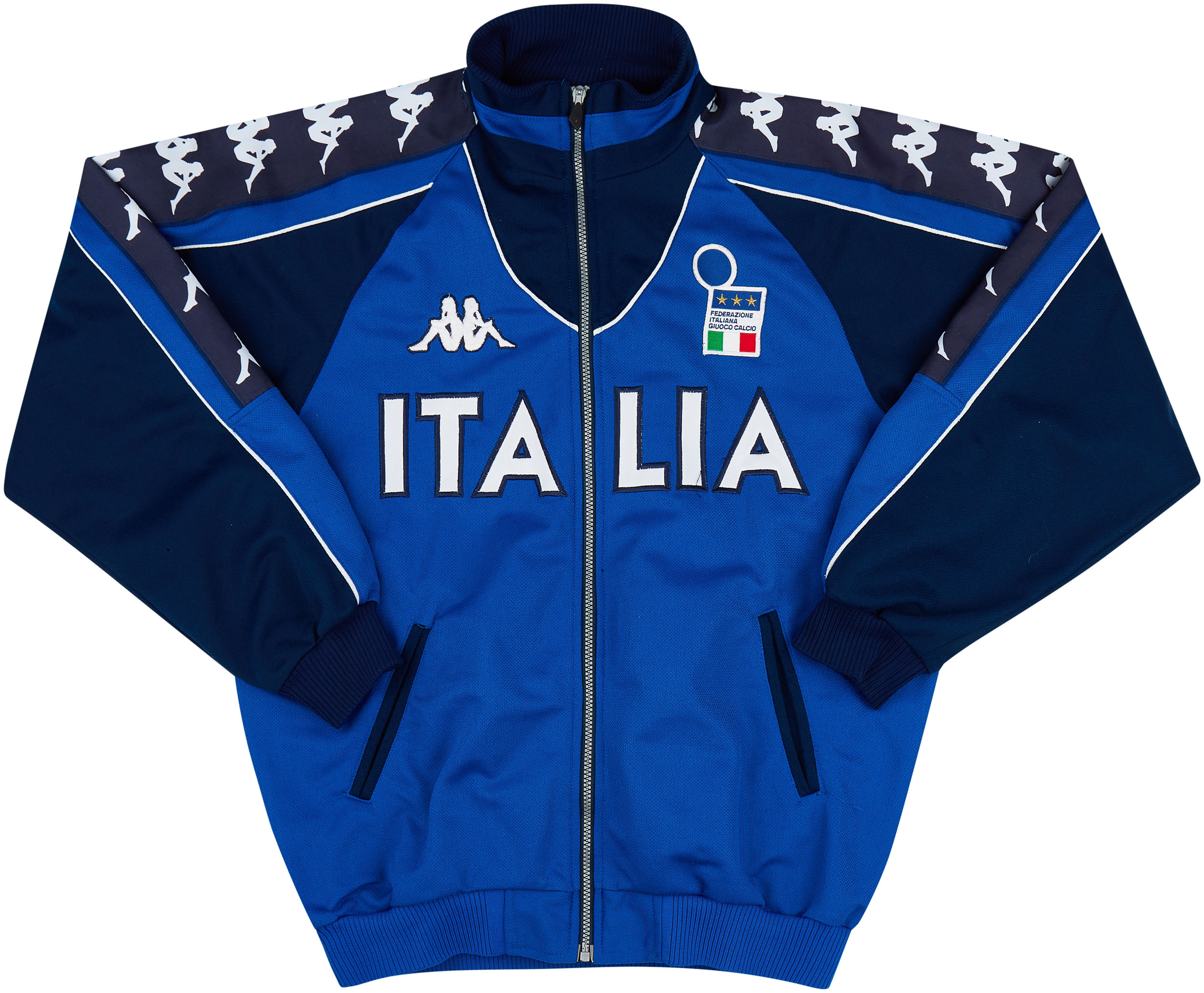 1999-00 Italy Kappa Track Jacket - Mint 10/10 - (XL)