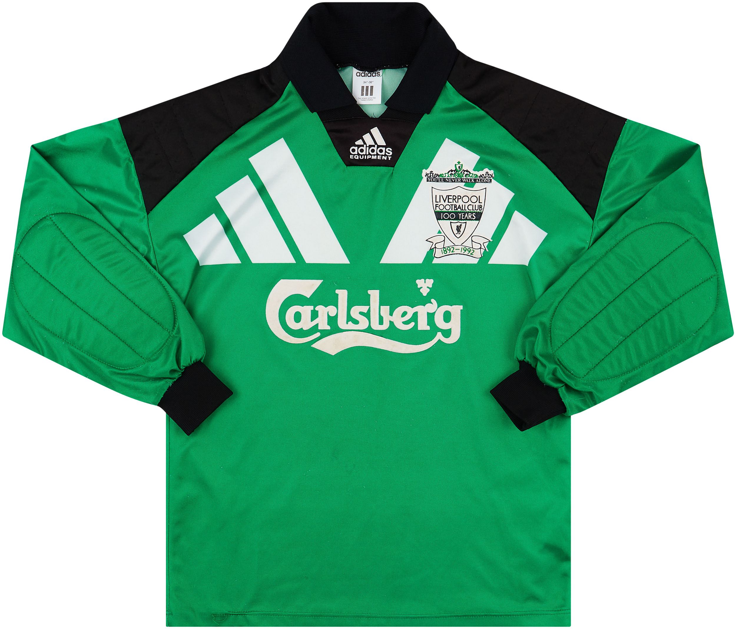 1992-93 Liverpool GK Shirt -8/10 - ()