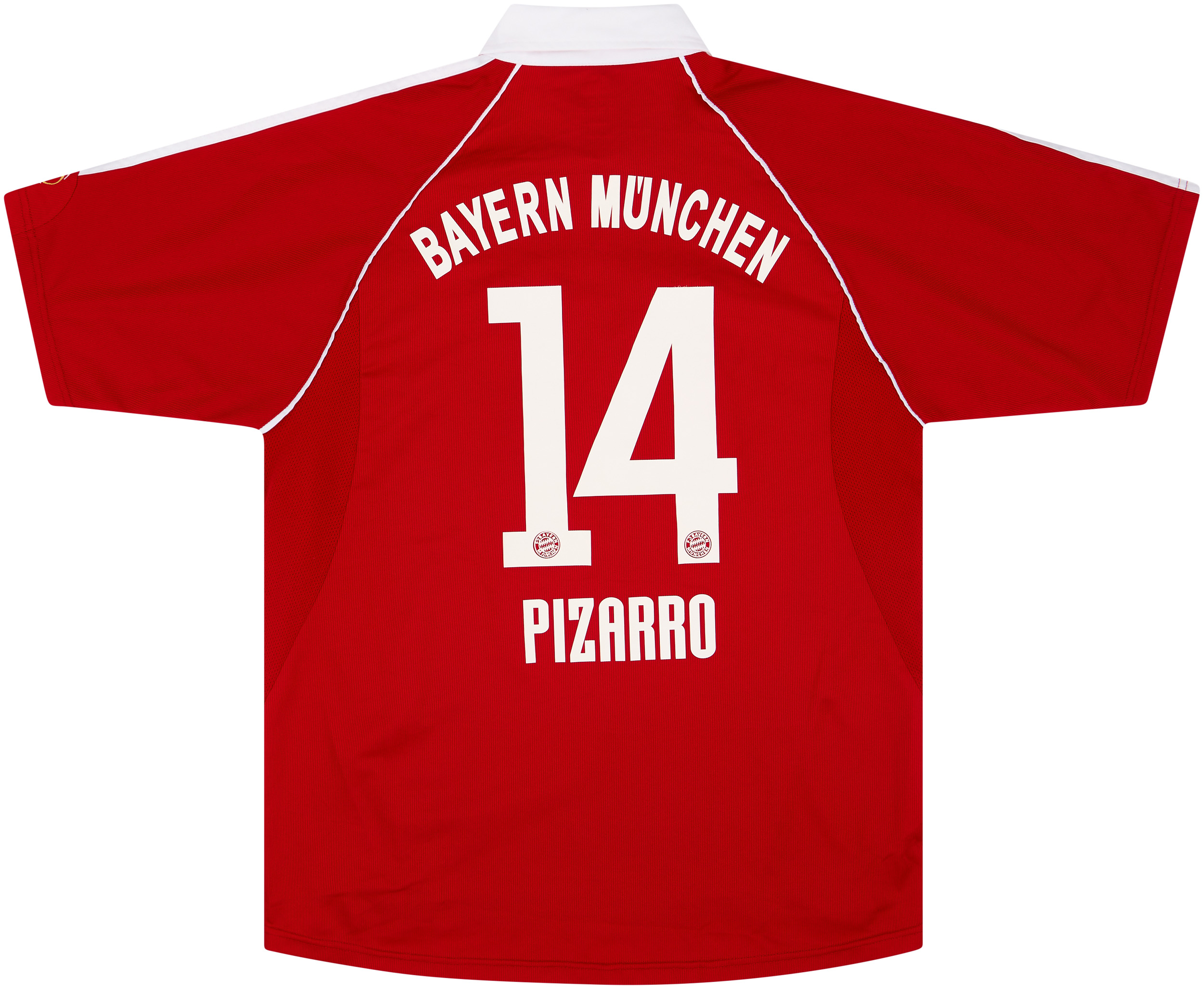 2006-07 Bayern Munich Home Shirt Pizarro #14 - Excellent 9/10 - (XL)