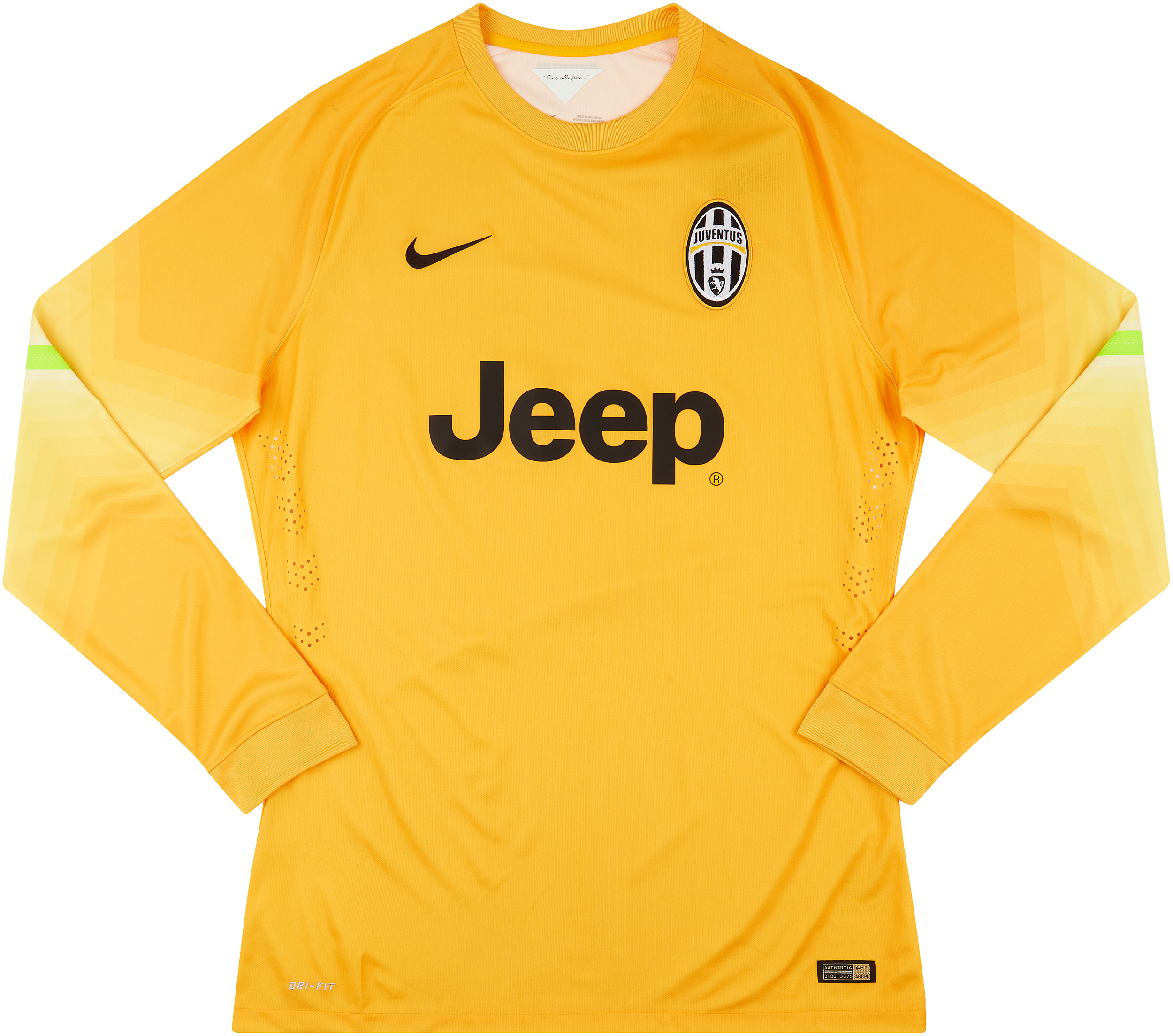 2014-15 Juventus Player Issue GK Shirt ()