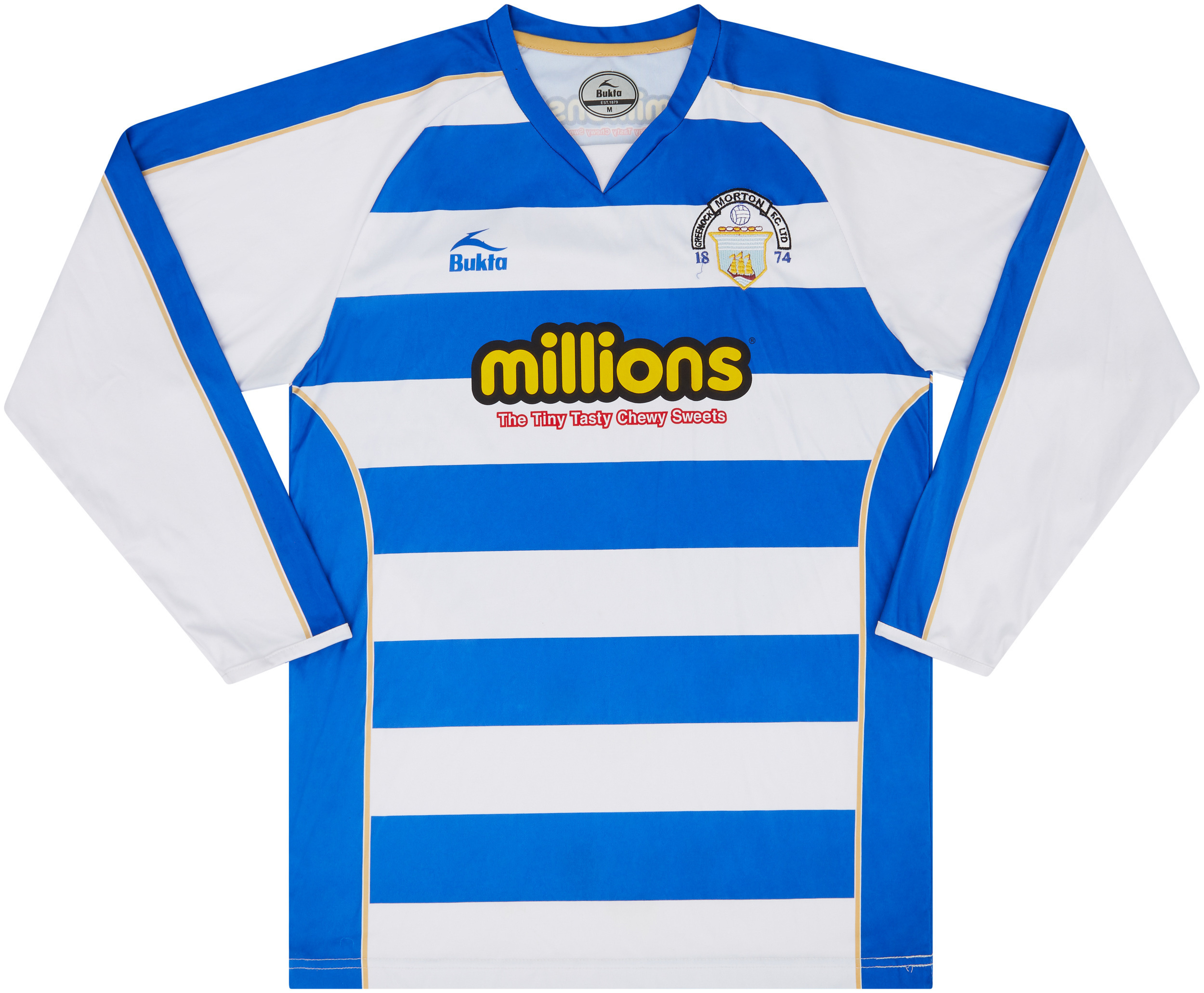 2009-10 Greenock Morton Home Shirt - 7/10 - ()