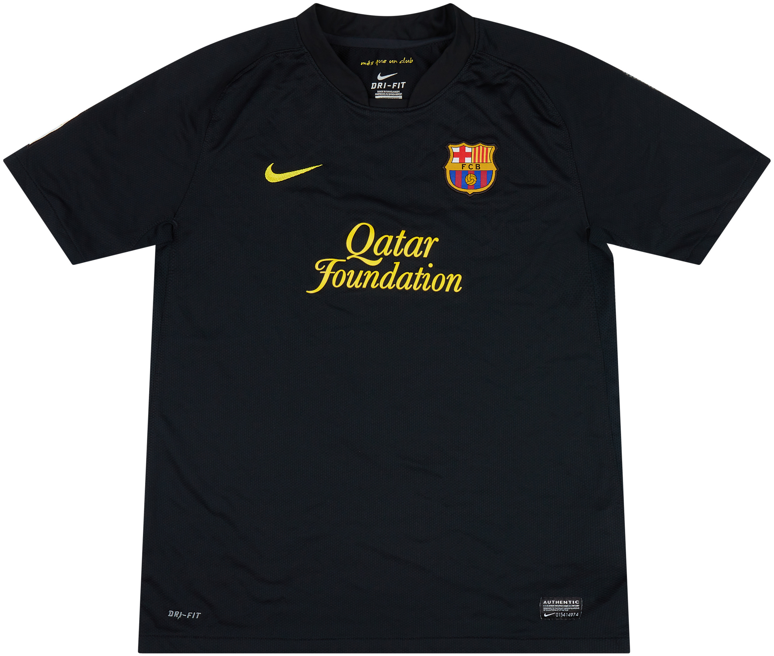 2011-12 Barcelona Away Shirt - Excellent 9/10 - (XL.Boys)