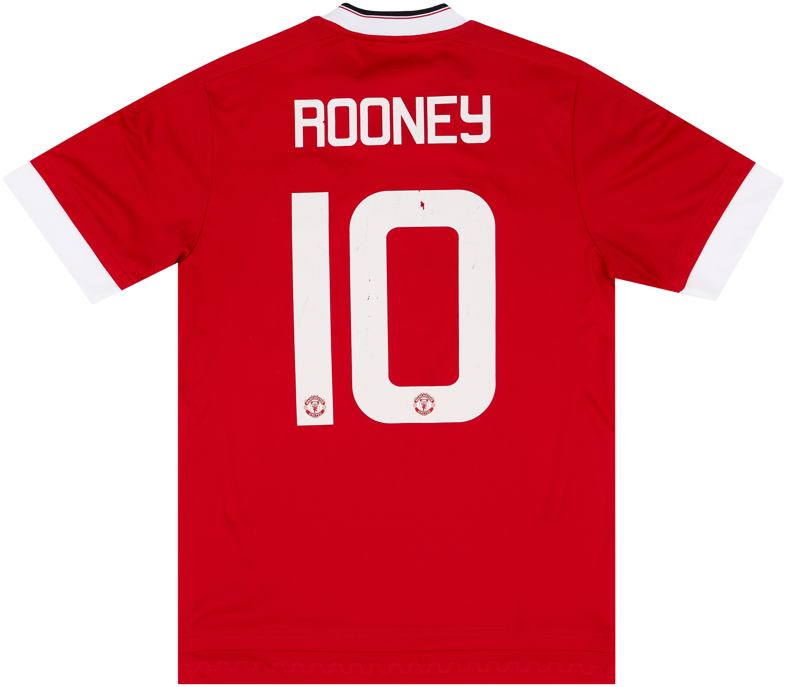 Manchester United, Rooney 10, Red Jersey, Shirt, see measurements