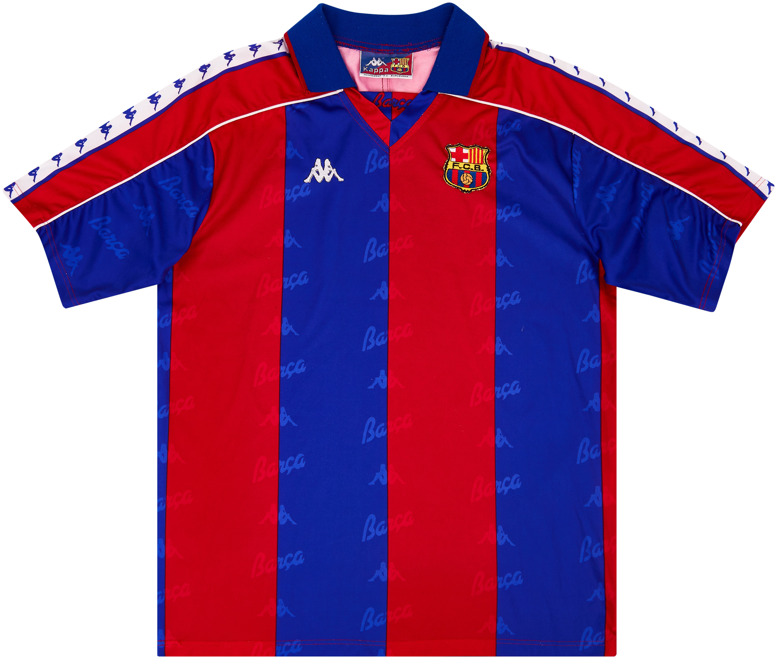 1992-95 Barcelona Home Shirt - Excellent 8/10 - (L)