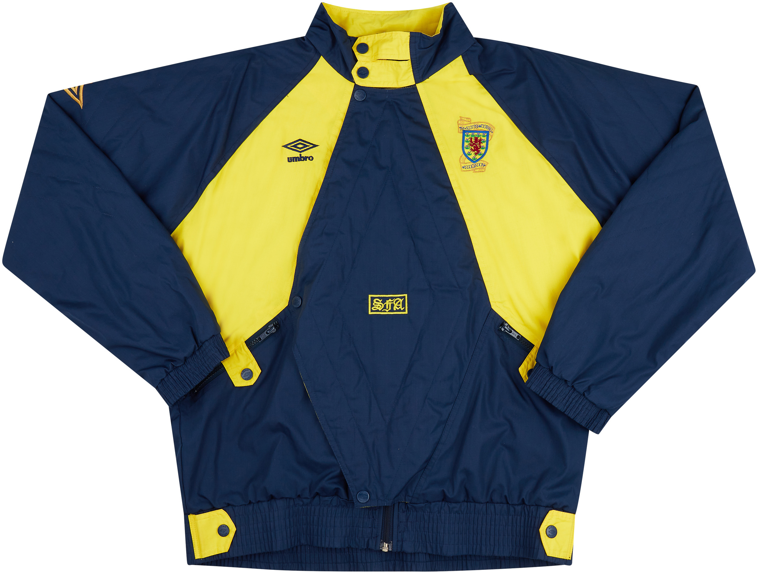 1990-92 Scotland Umbro Track Jacket - Mint 10/10 - (L)