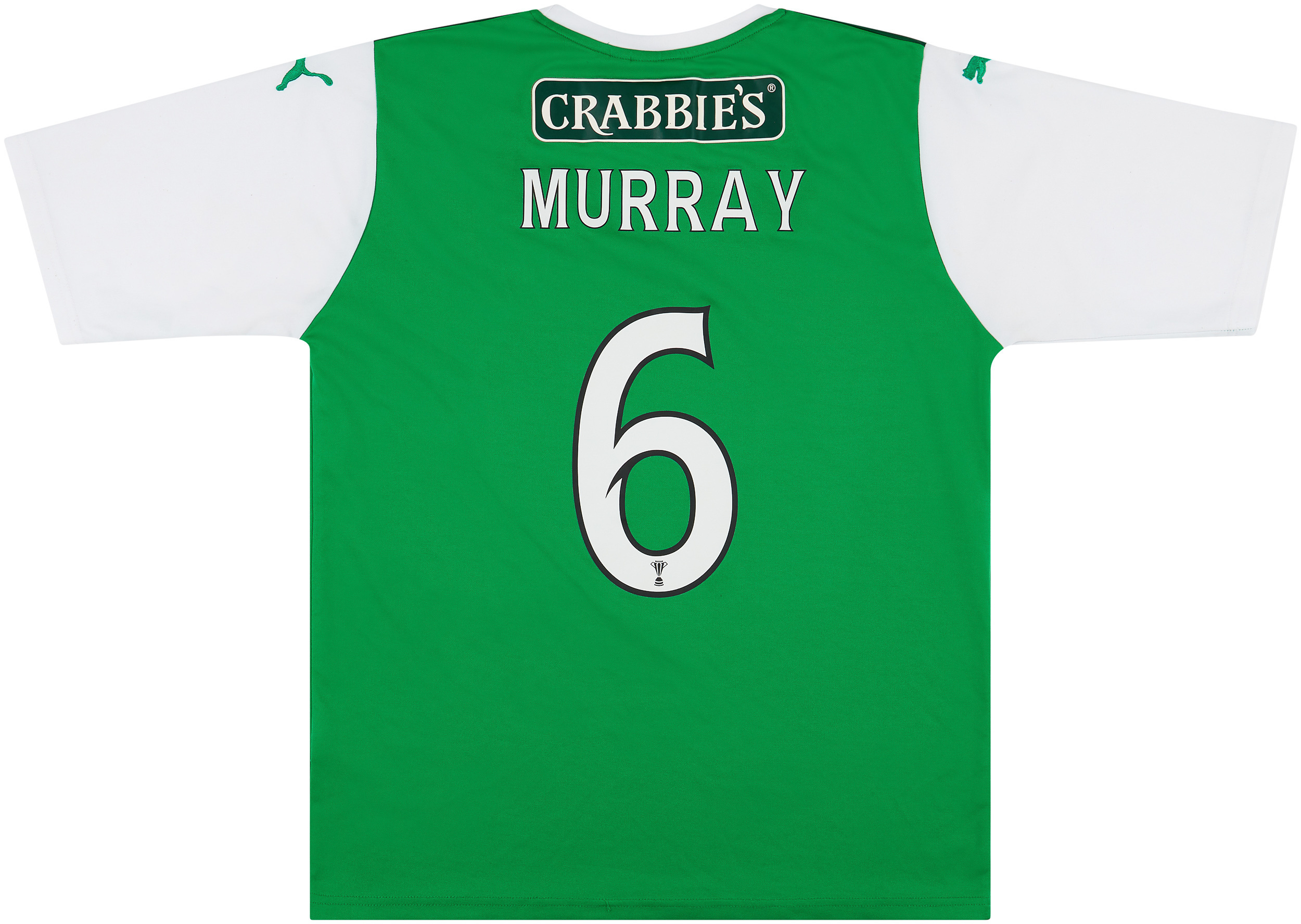 2011-12 Hibernian Home Shirt Murray #6 - 7/10 - ()