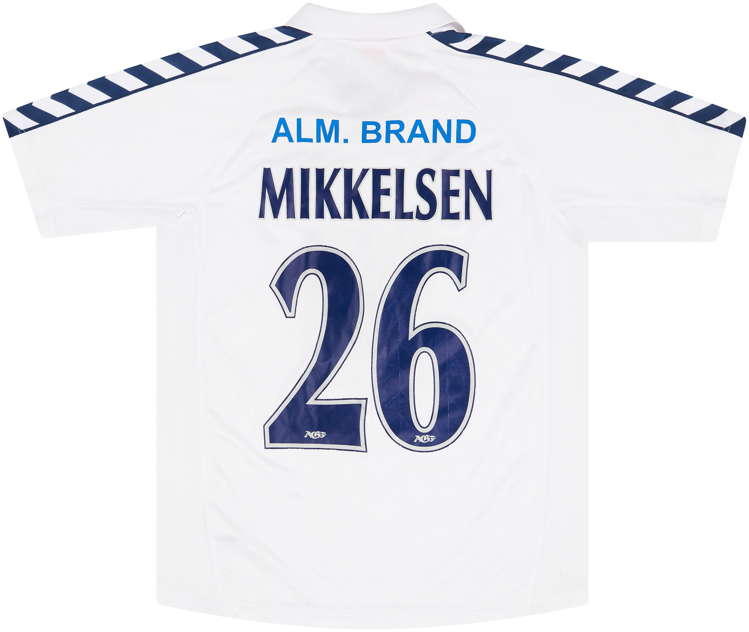 2005-07 AGF Aarhus Home Shirt Mikkelsen #26 - 7/10 - ()