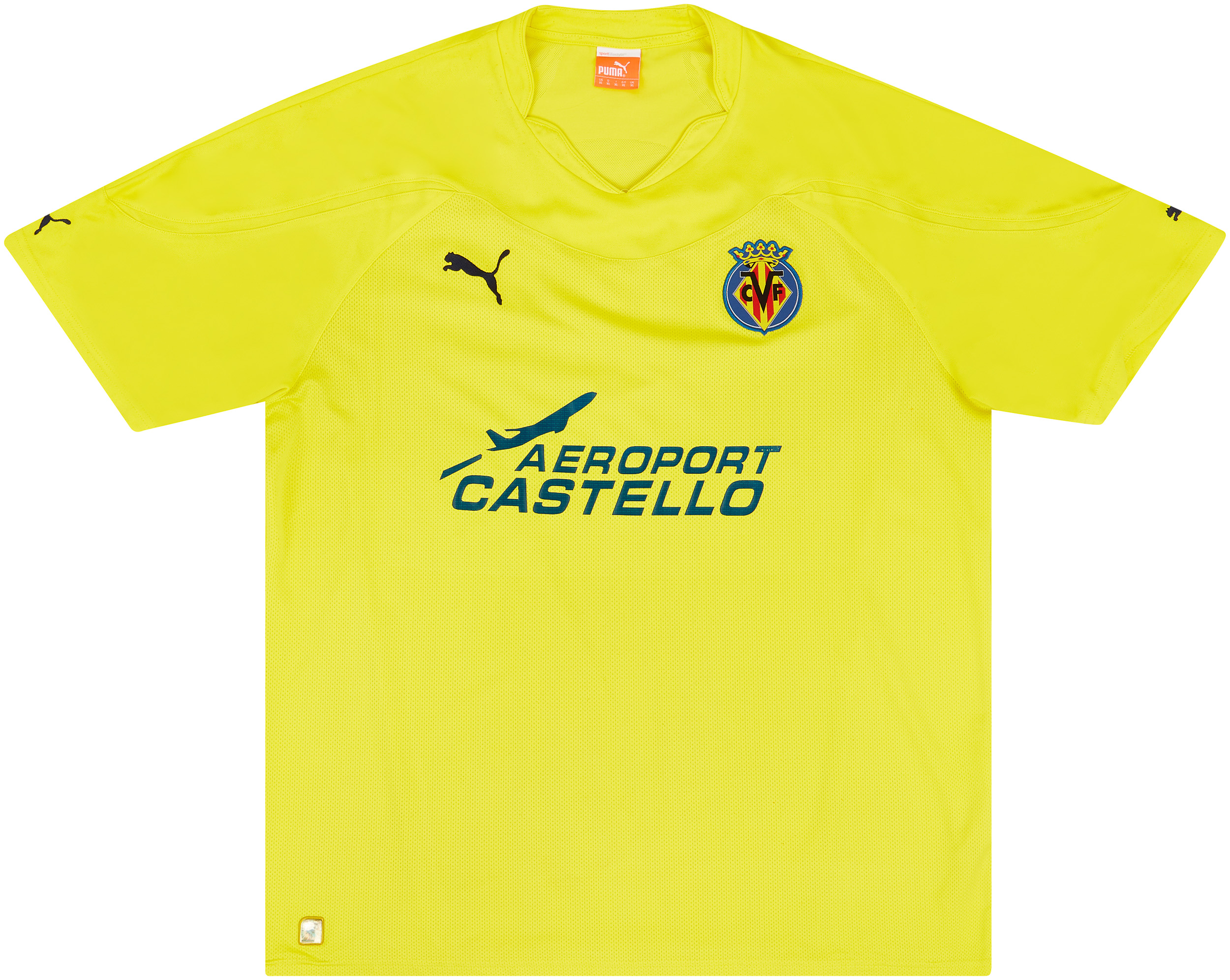 2010-11 Villarreal Home Shirt - 8/10 - ()