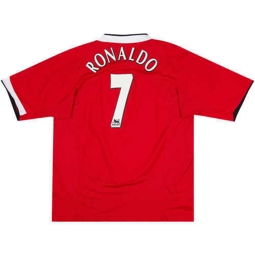 Cristiano Ronaldo Signed Manchester United 2021-22 Home