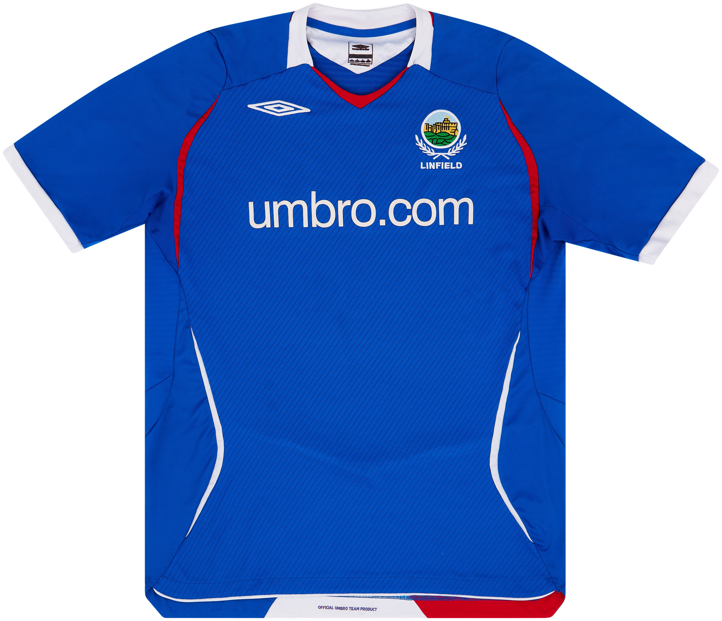 2008 09 Linfield Home Shirt Very Good 7 10 L what-is-barcelona-s-biggest-win-vs-real-madrid-goal-us